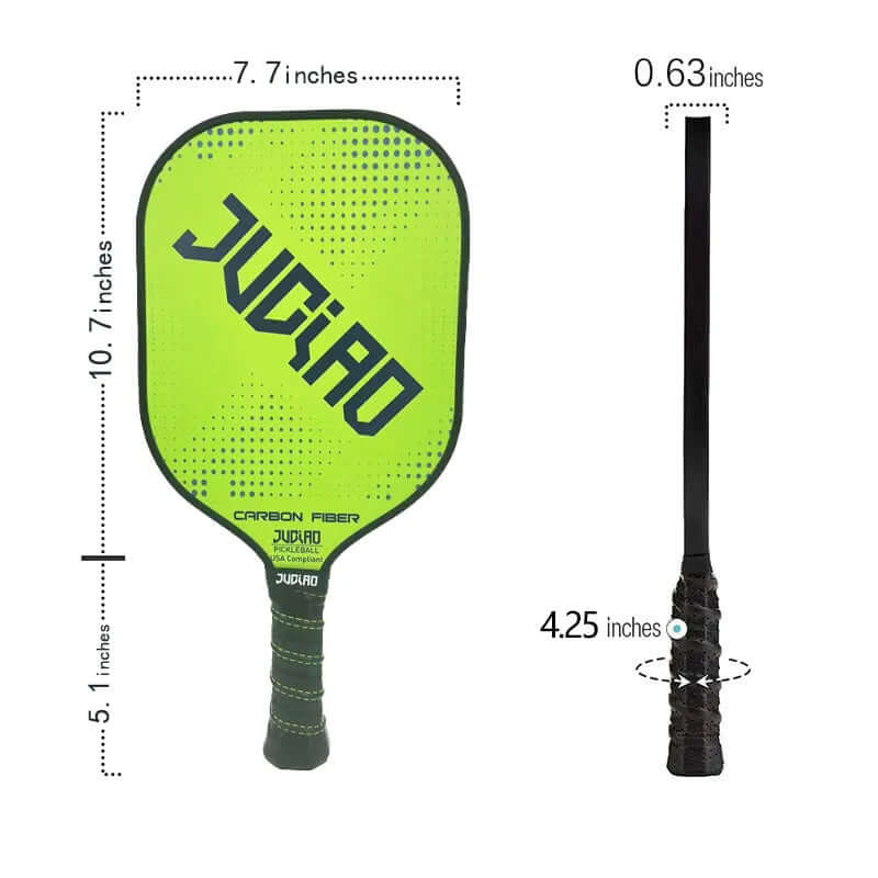 Foam Edge Pickleball Paddle Enhanced | Carbon Fiber Pickleball Paddle - DocDink.com