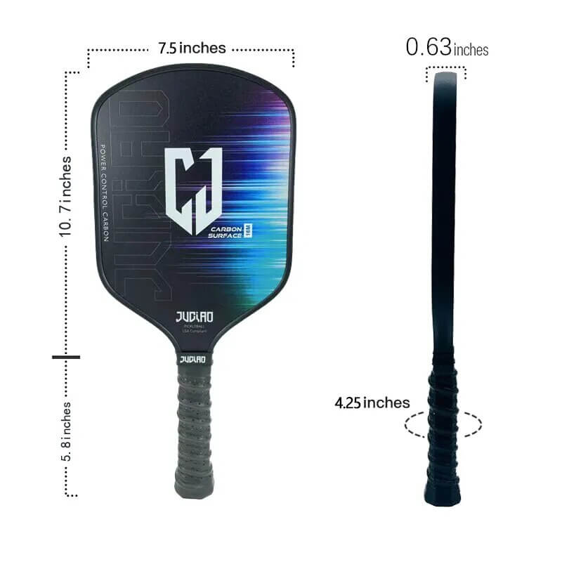 Graphite Face Pickleball Paddle with PP Honeycomb Core - DocDink.com