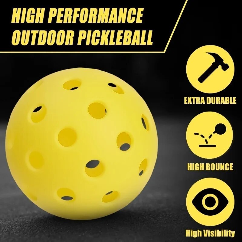 Durable Outdoor Pickleball Balls | Standard Pickleballs - DocDink.com