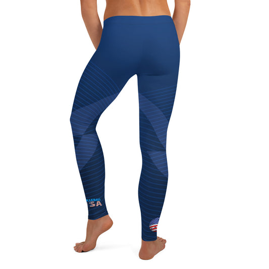 Pickleball Leggings - Team USA - DocDink.com