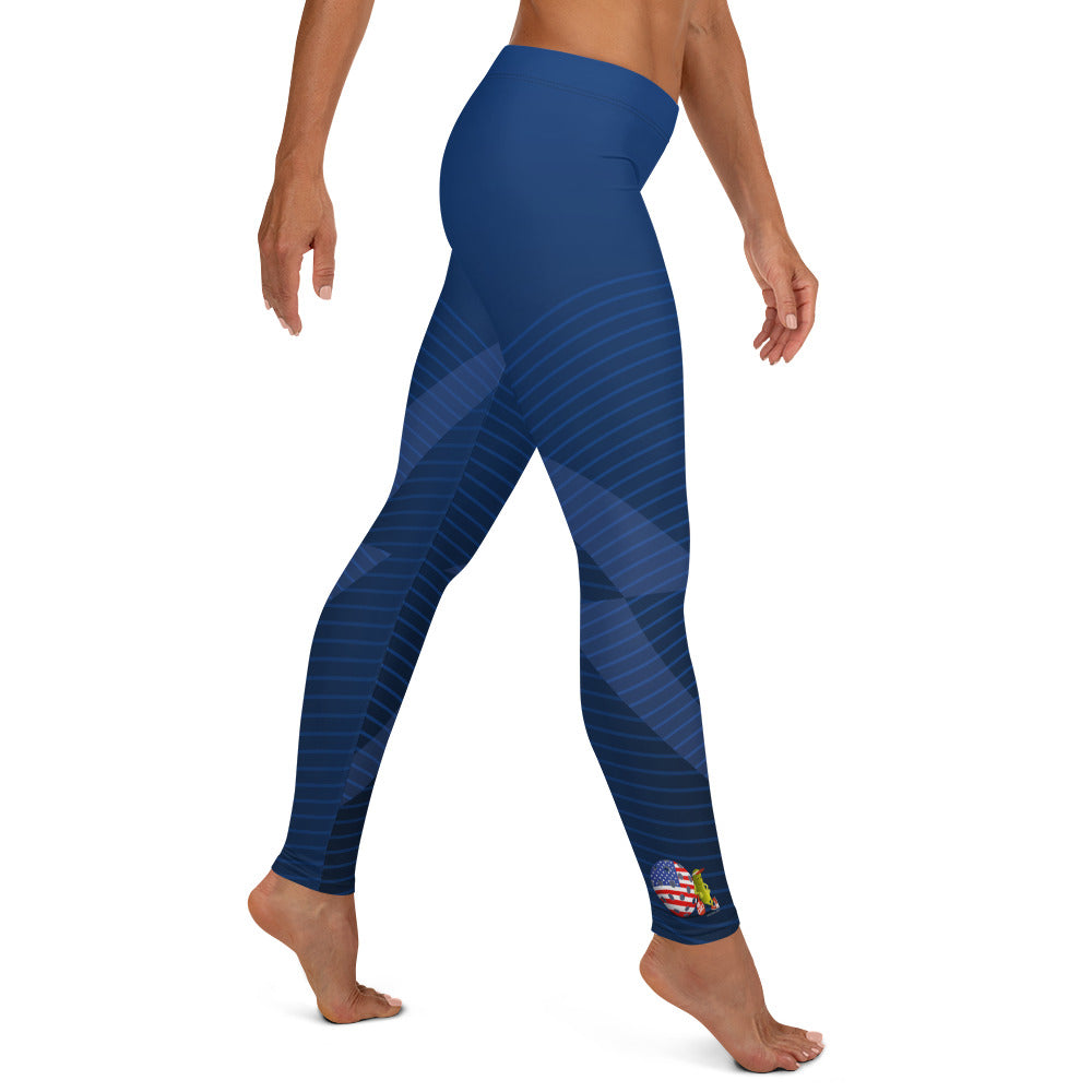 Pickleball Leggings - Team USA - DocDink.com