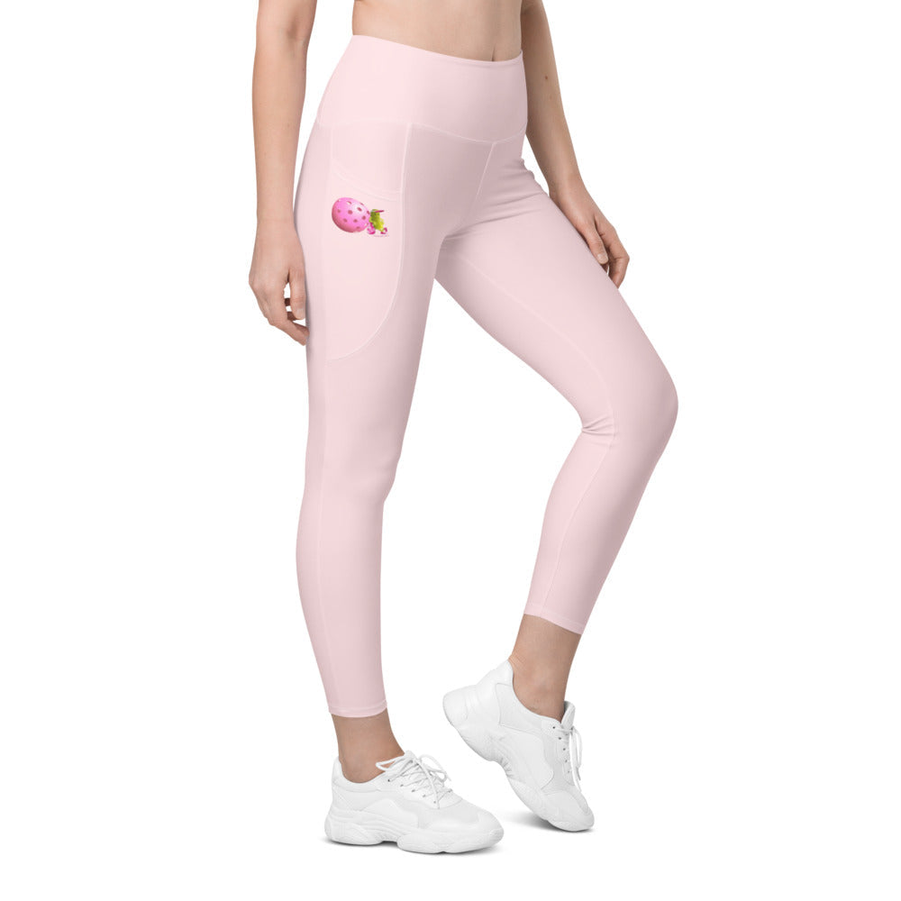 Pickleball Leggings with pockets - Living the Pink Life - #pinkpocke