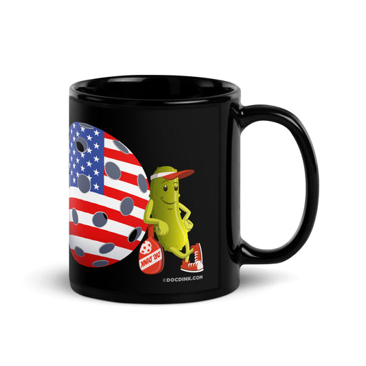 Pickleball Mug - "Resting USA Pickleball" - DocDink.com