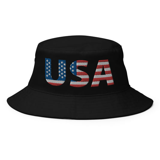 Bucket Hat - "USA" - DocDink.com