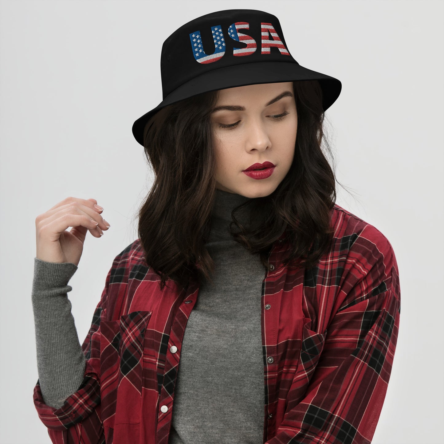 Bucket Hat - "USA" - DocDink.com