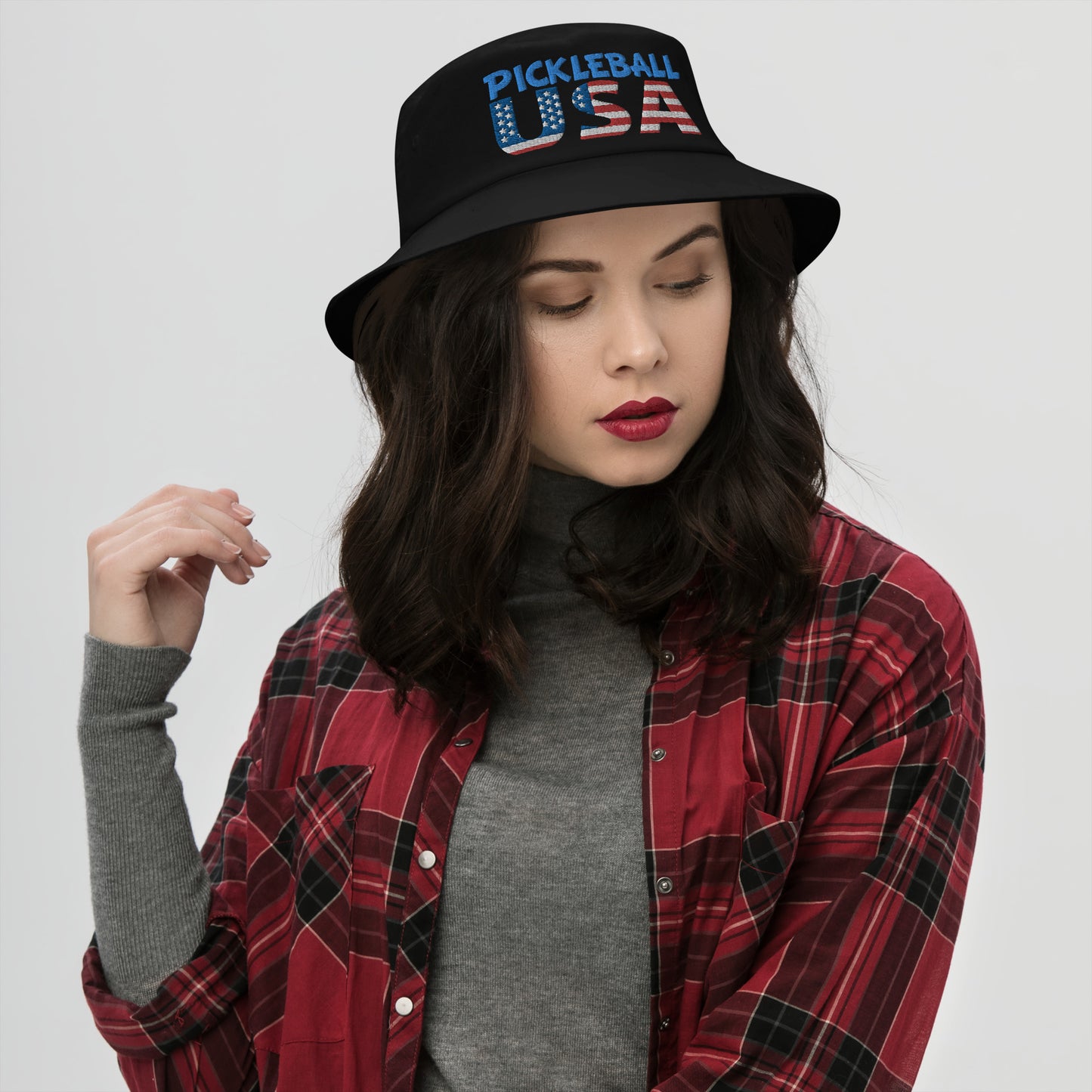 Bucket Hat - "Pickleball USA" - DocDink.com