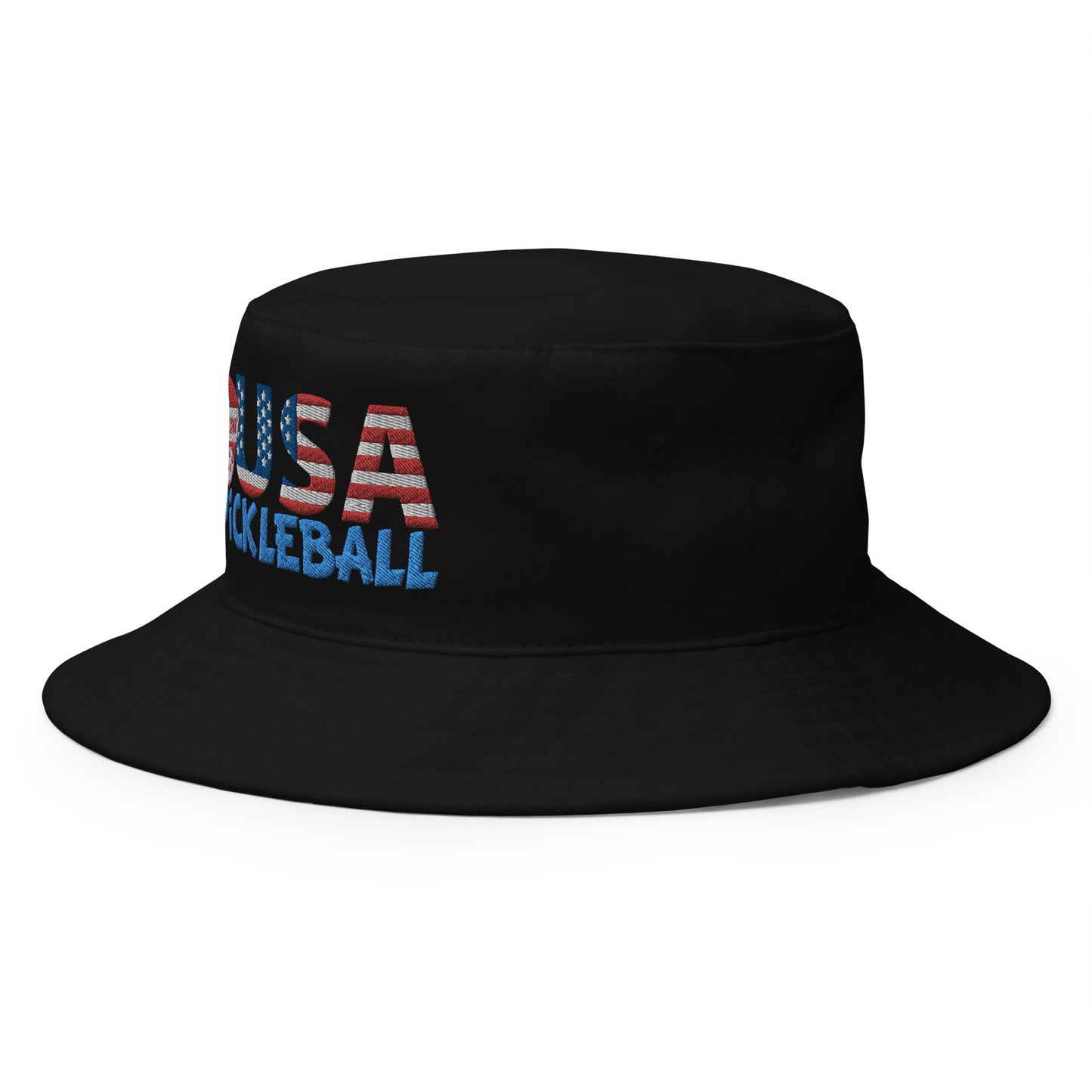 Bucket Hat - "Pickleball USA" w/paddle - DocDink.com