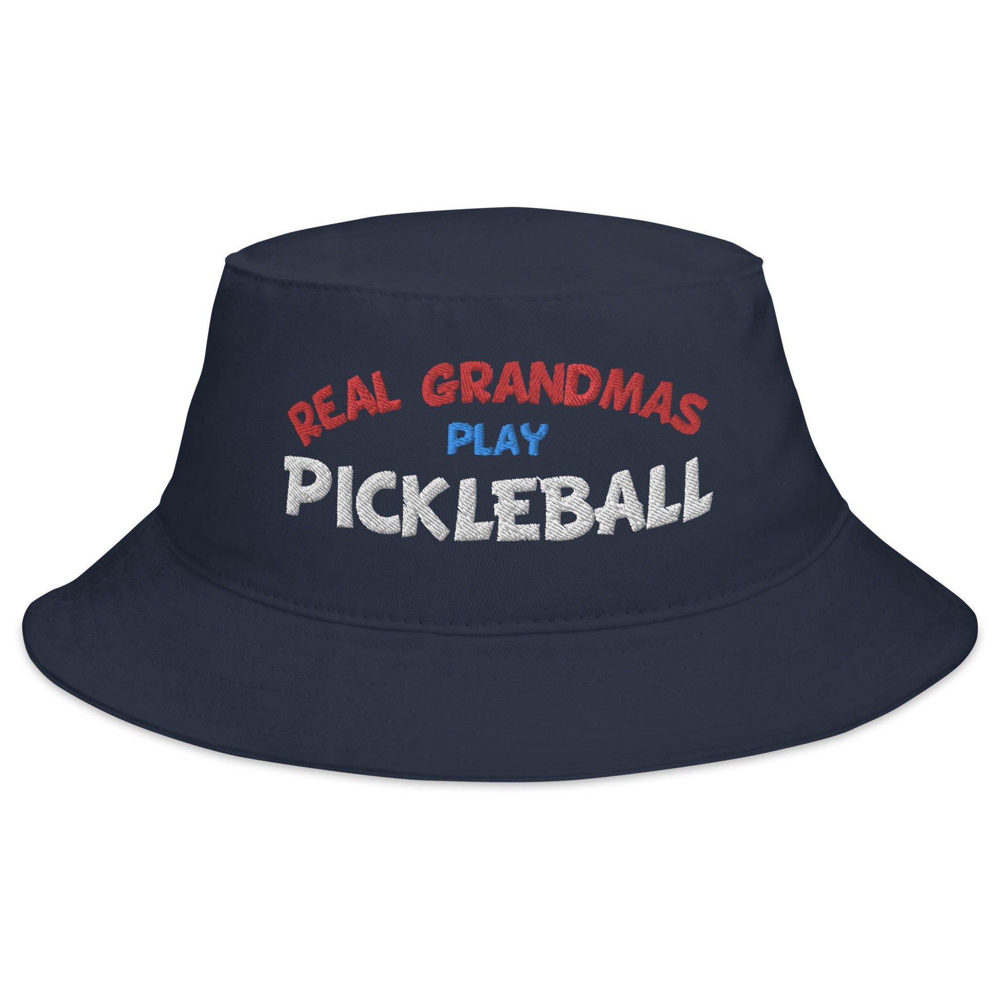 Bucket Hat - "REAL Grandmas Play Pickleball" - DocDink.com