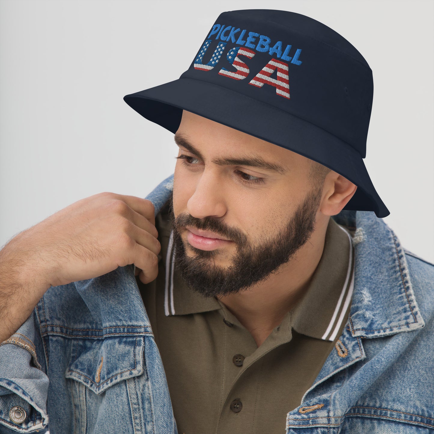 Bucket Hat - "Pickleball USA" - DocDink.com