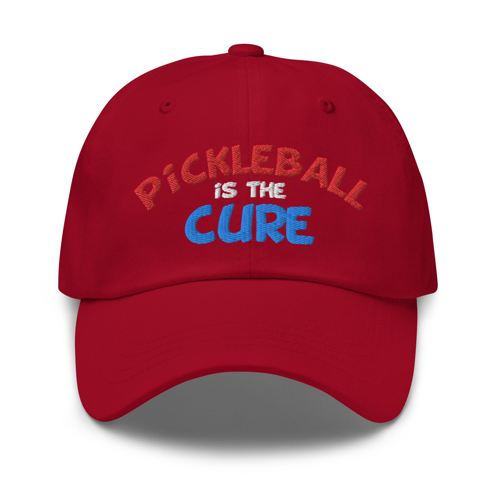 Dad Hat - "Pickleball is the Cure" - DocDink.com