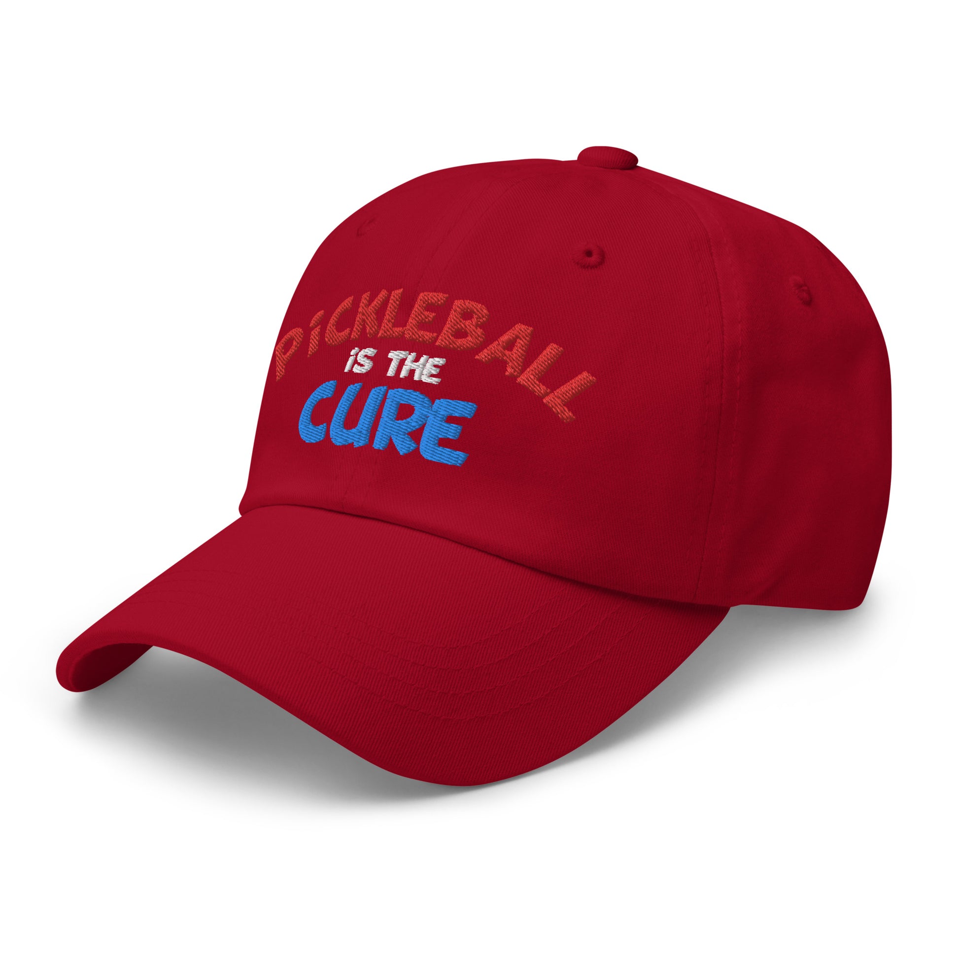 Dad Hat - "Pickleball is the Cure" - DocDink.com