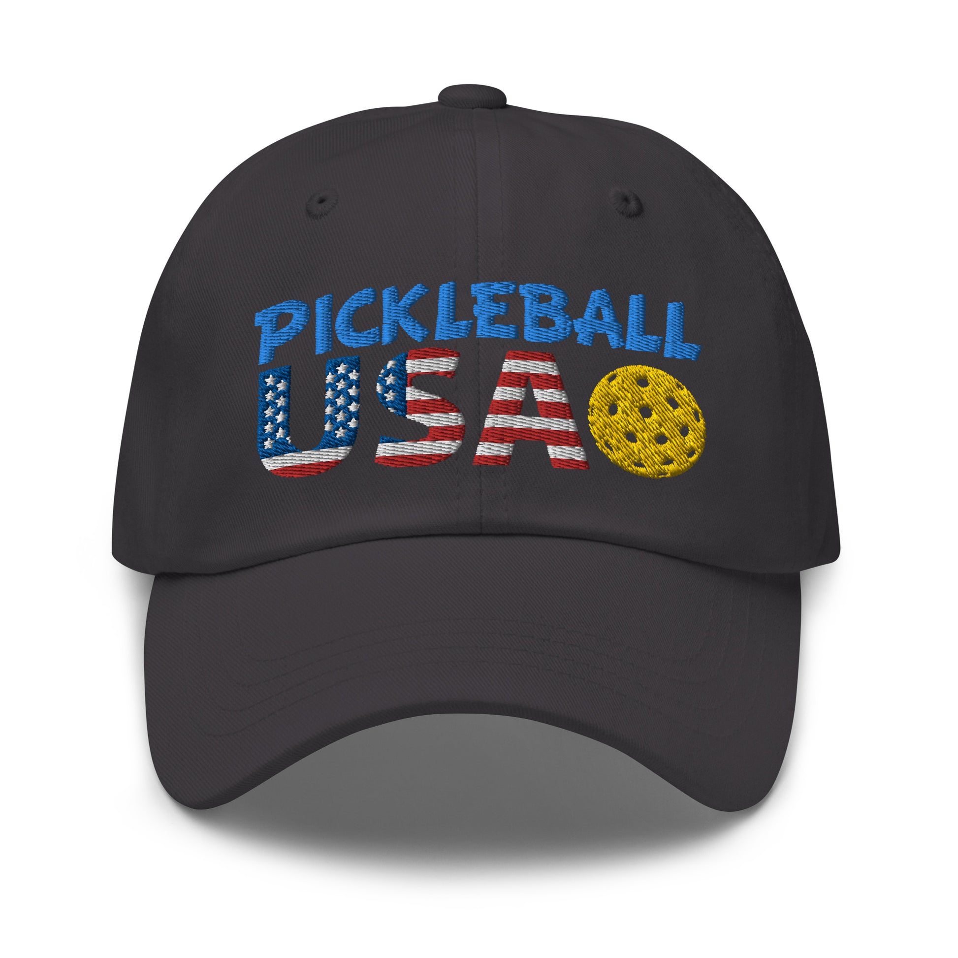 Dad Hat - "Pickleball USA" + ball - DocDink.com