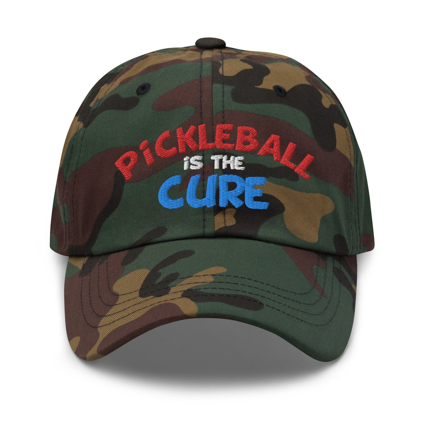 Dad Hat - "Pickleball is the Cure" - DocDink.com