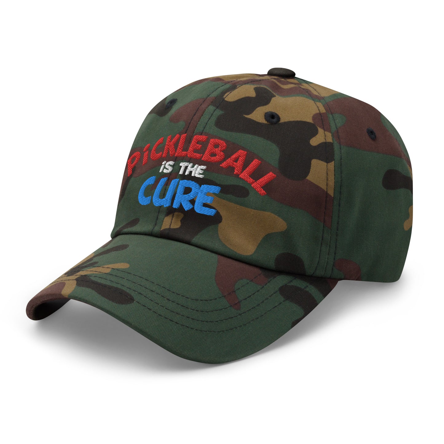 Dad Hat - "Pickleball is the Cure" - DocDink.com