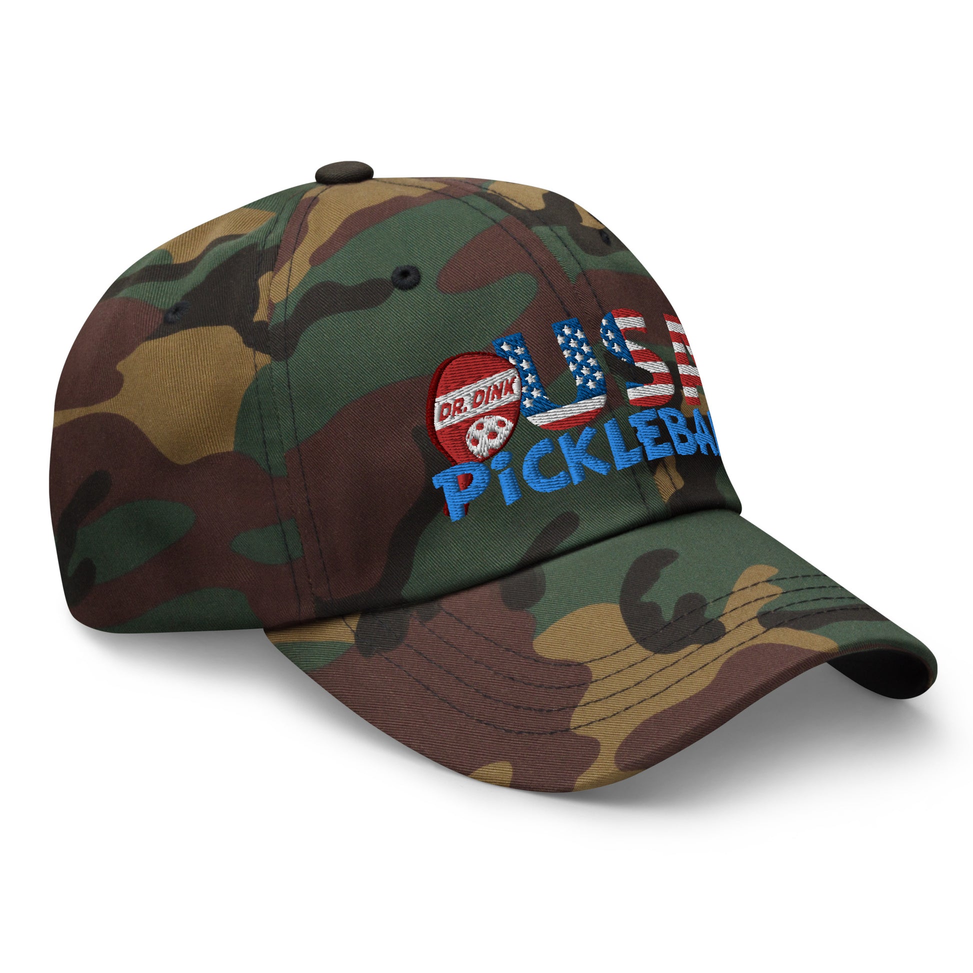 Dad Hat - "Pickleball USA" w/paddle - DocDink.com