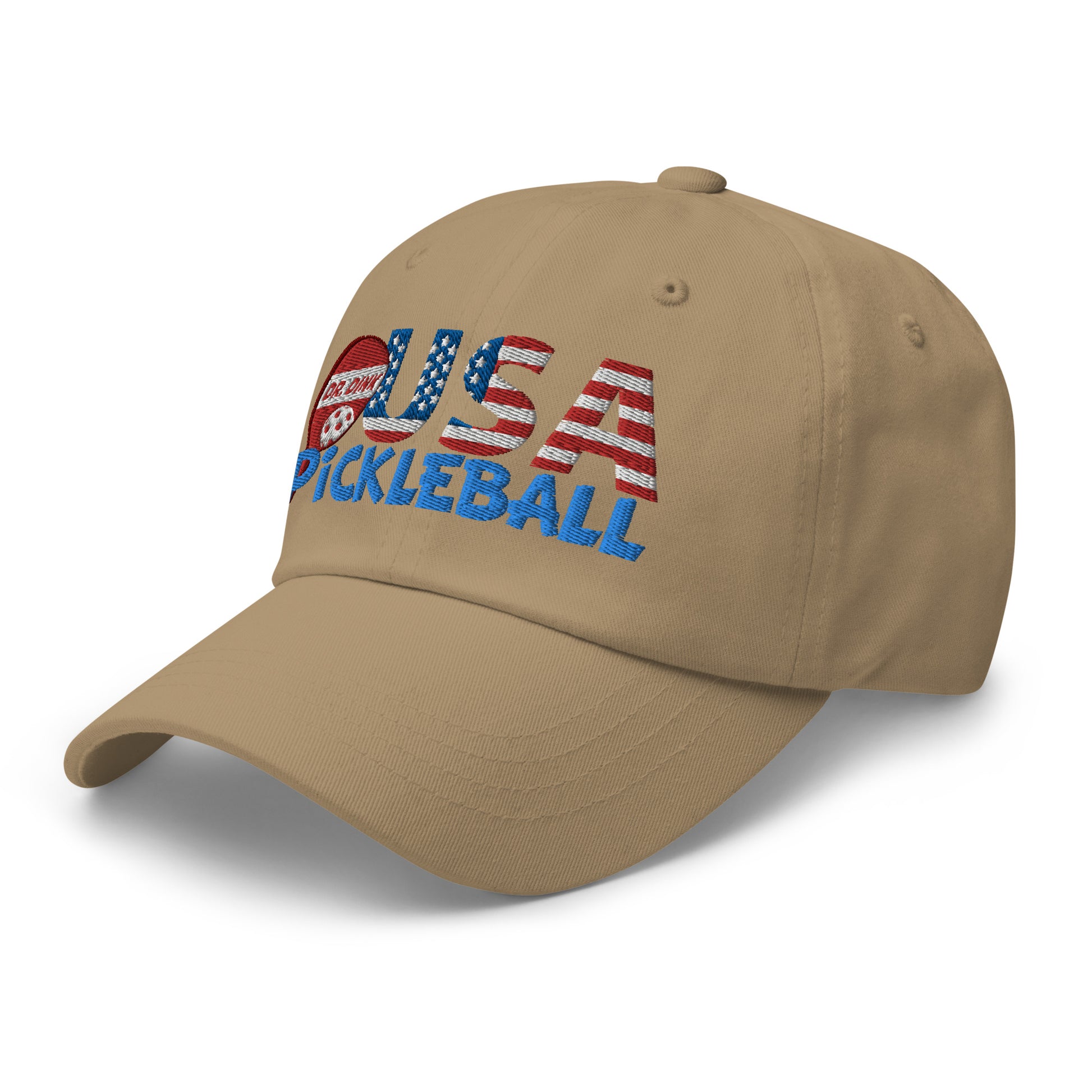 Dad Hat - "Pickleball USA" w/paddle - DocDink.com