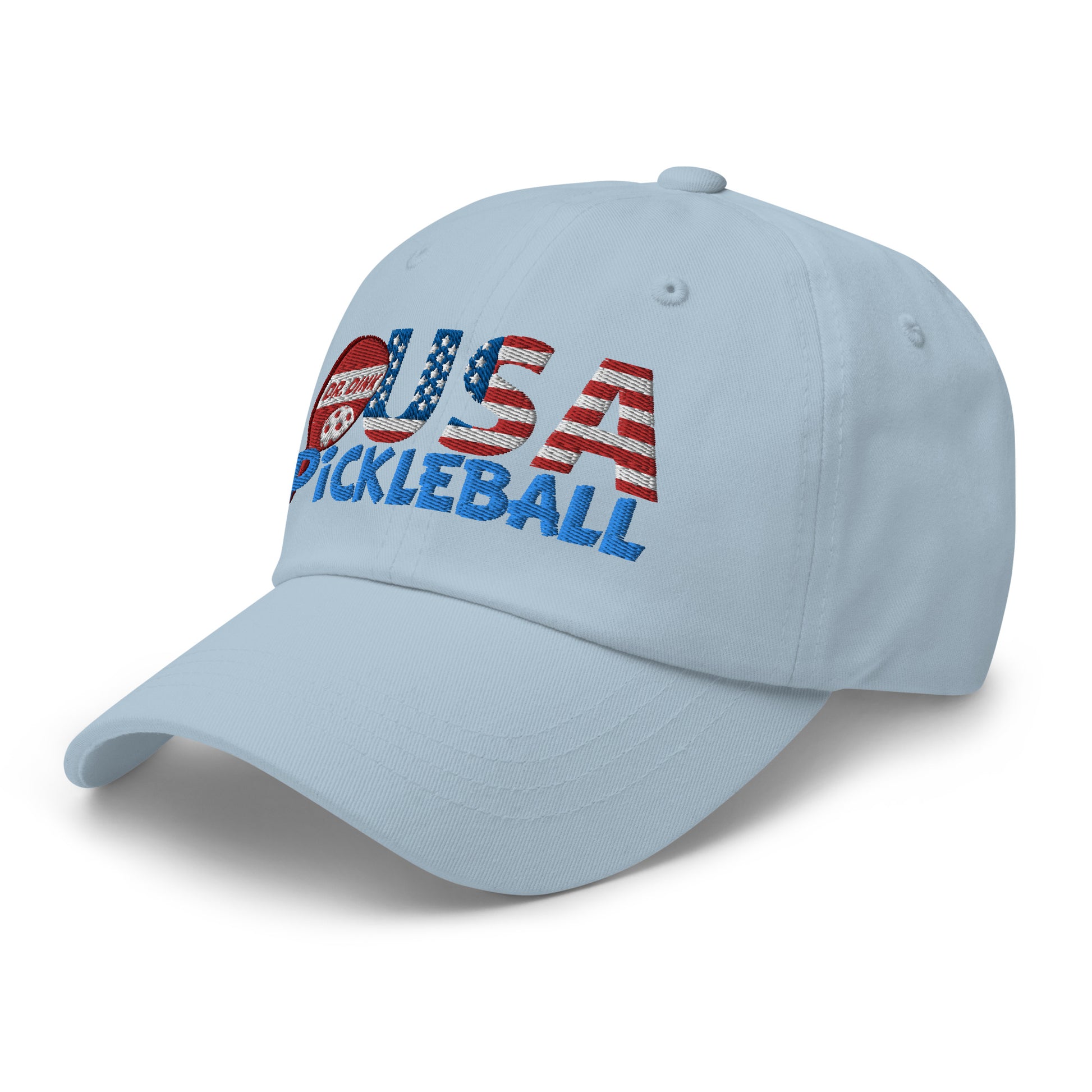 Dad Hat - "Pickleball USA" w/paddle - DocDink.com