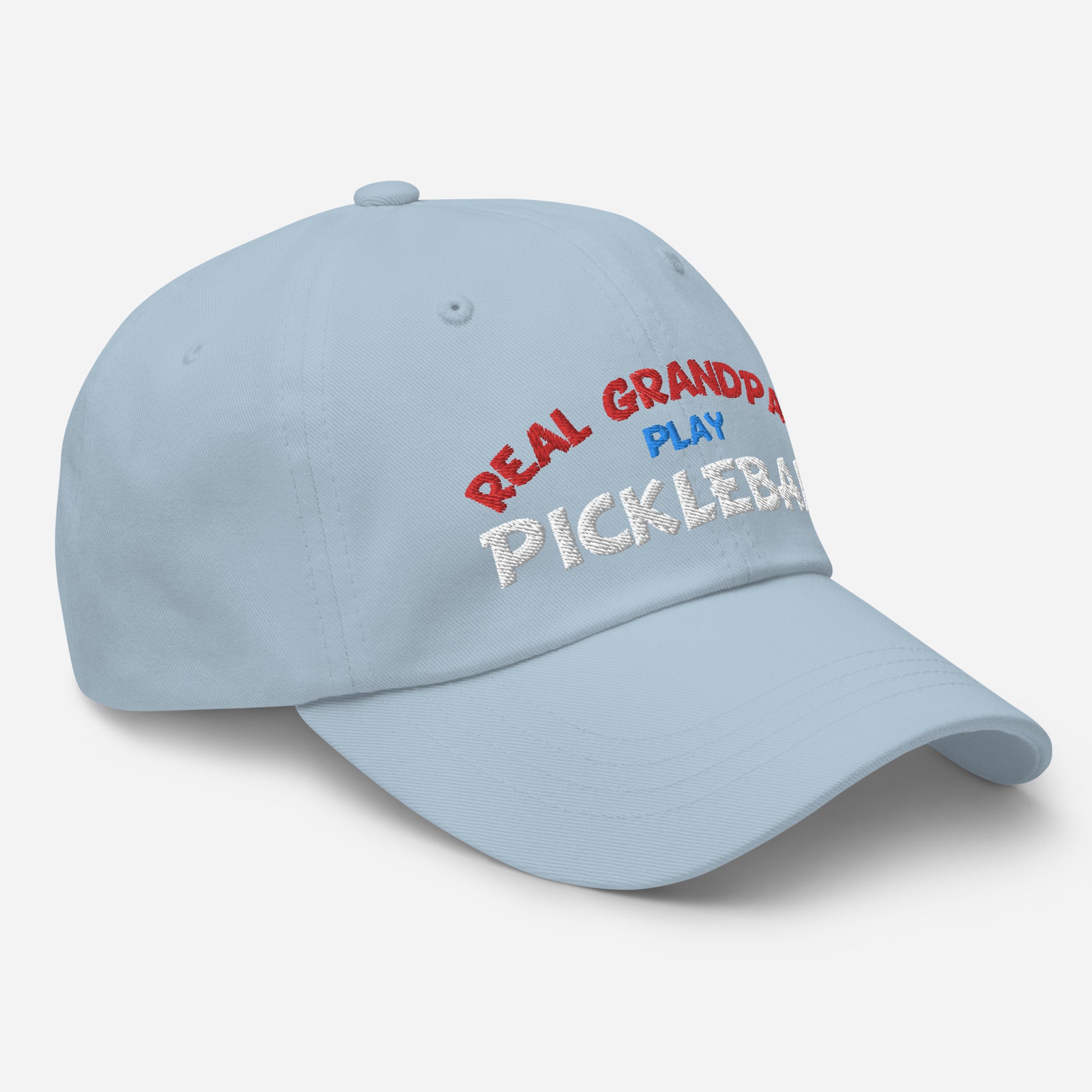 Dad Hat - "REAL Grandpas Play Pickleball" - DocDink.com