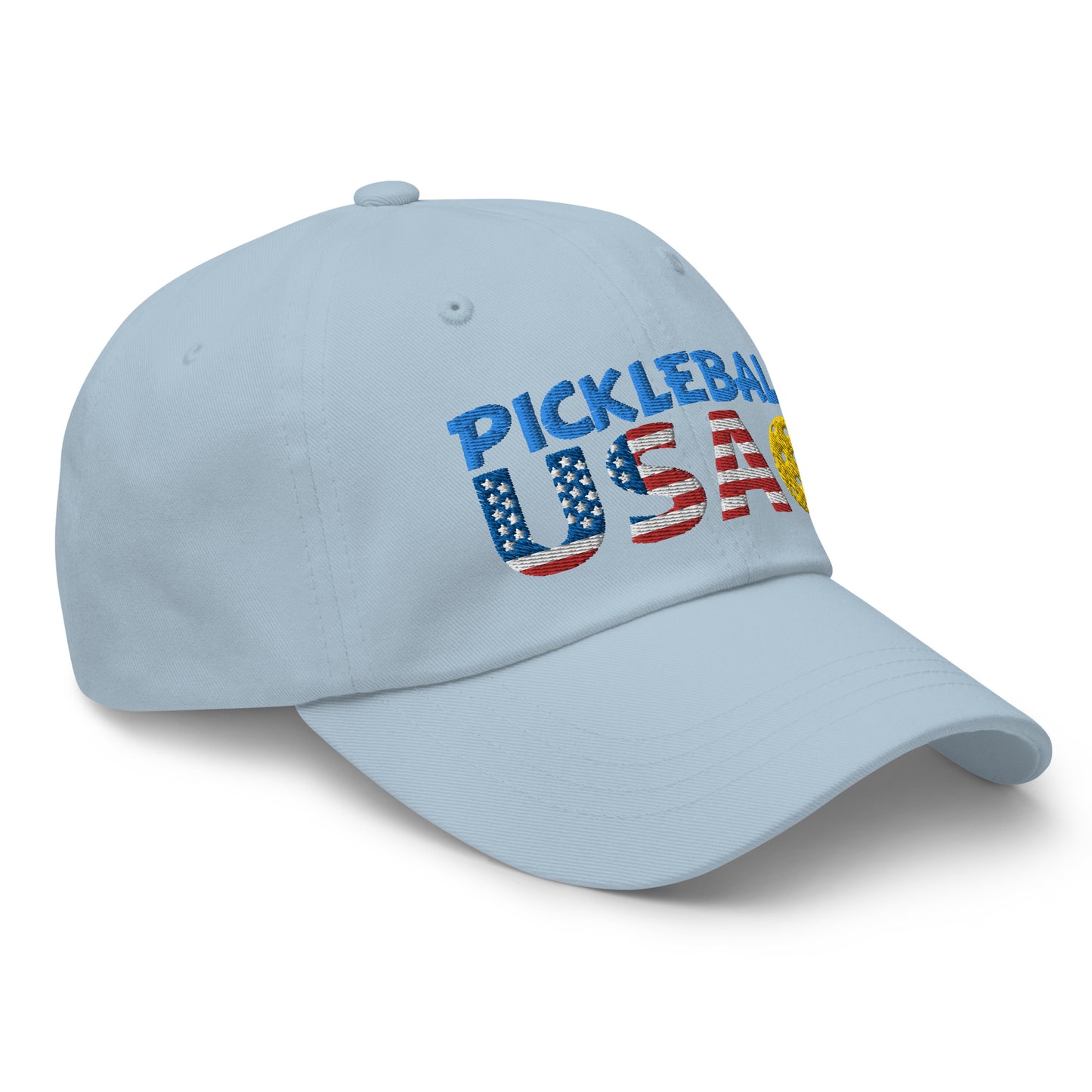 Dad Hat - "Pickleball USA" + ball - DocDink.com