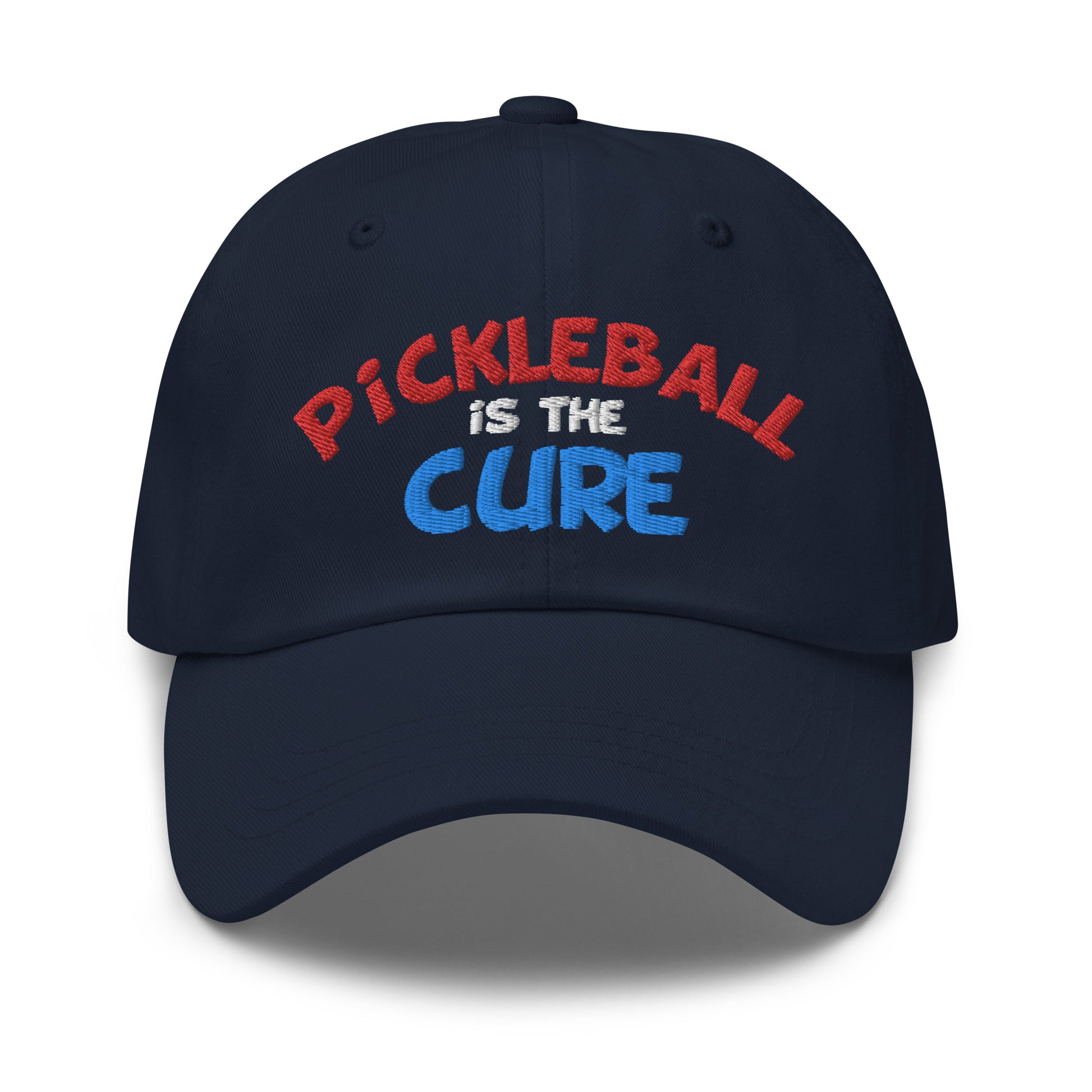 Dad Hat - "Pickleball is the Cure" - DocDink.com