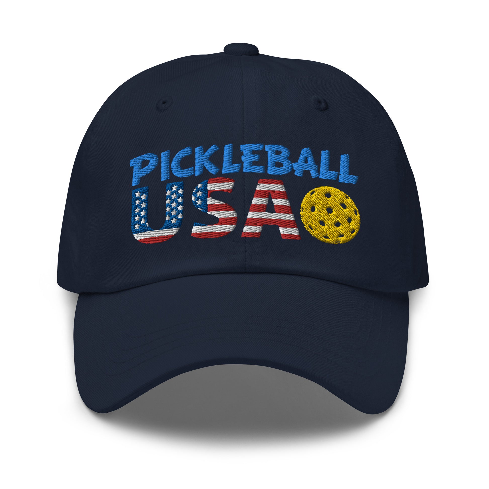 Dad Hat - "Pickleball USA" + ball - DocDink.com