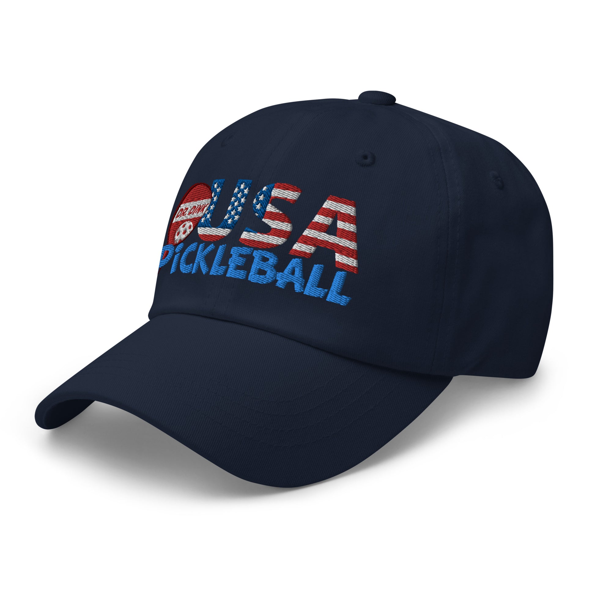 Dad Hat - "Pickleball USA" w/paddle - DocDink.com