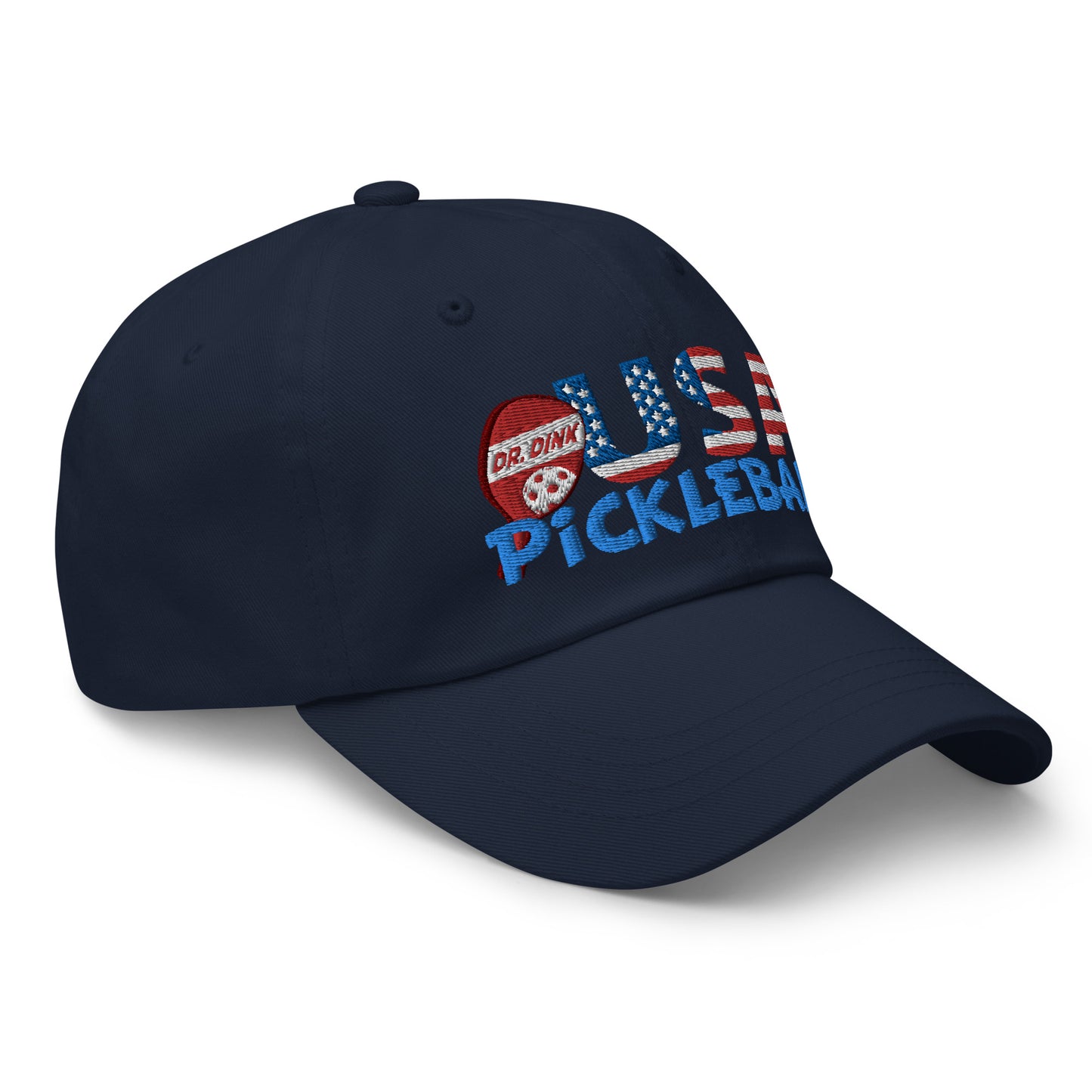 Dad Hat - "Pickleball USA" w/paddle - DocDink.com