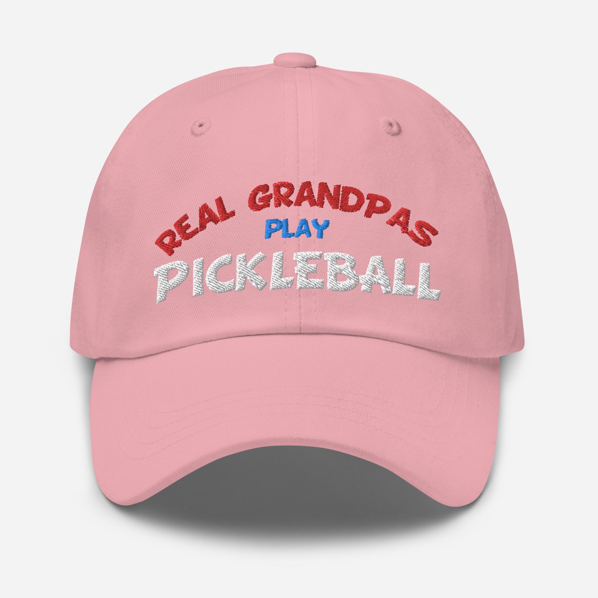 Dad Hat - "REAL Grandpas Play Pickleball" - DocDink.com