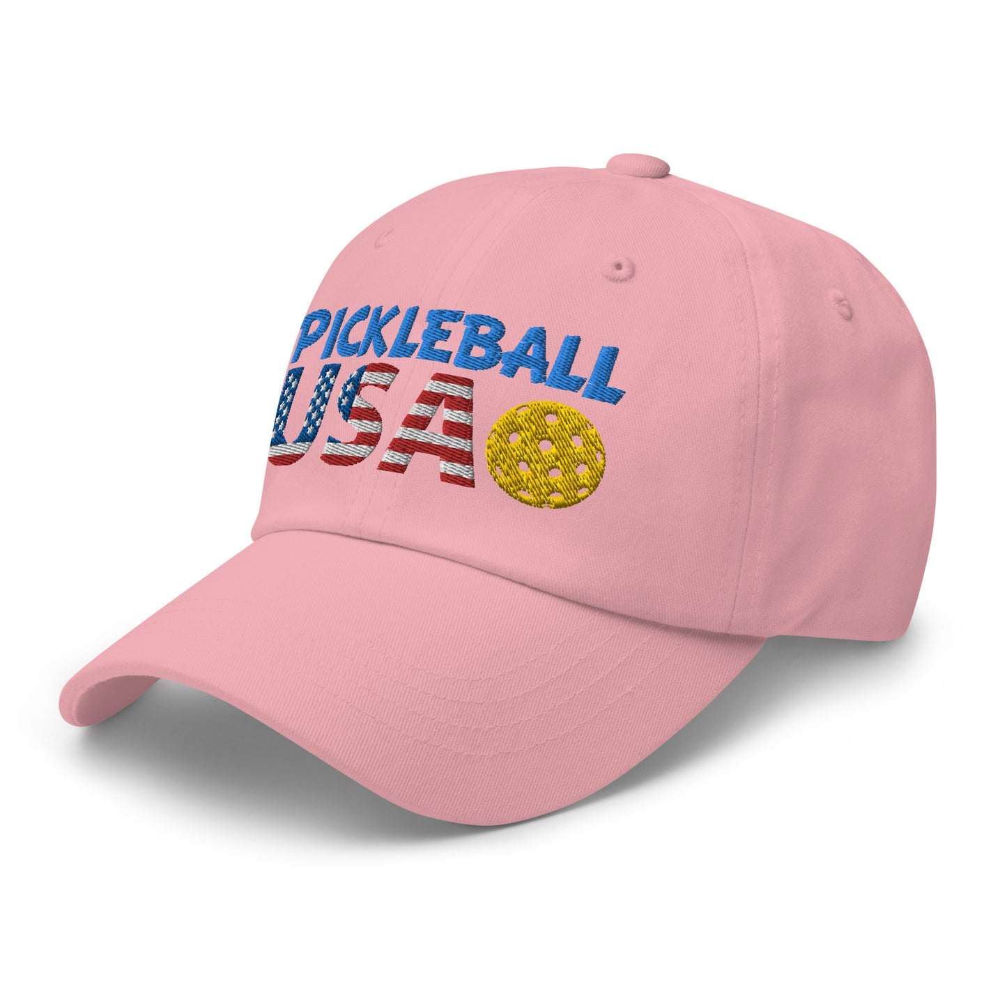 Dad Hat - "Pickleball USA" + ball - DocDink.com