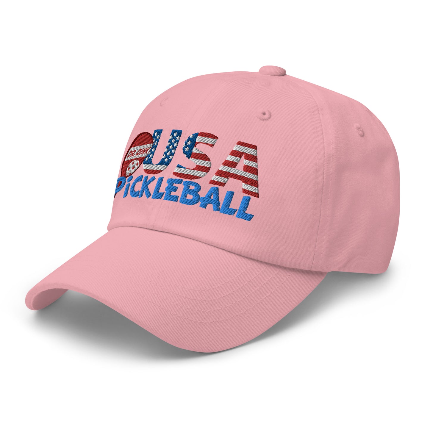 Dad Hat - "Pickleball USA" w/paddle - DocDink.com