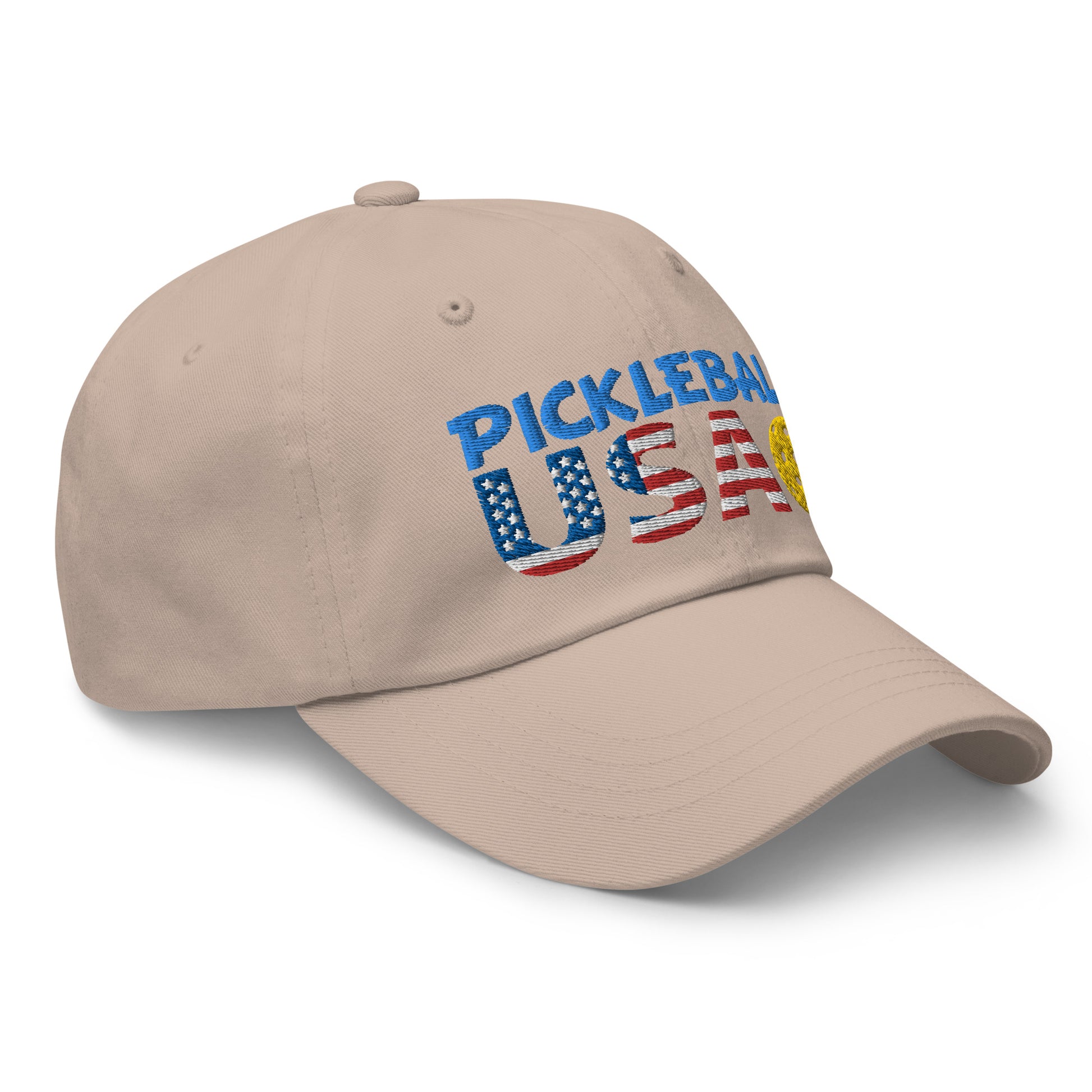 Dad Hat - "Pickleball USA" + ball - DocDink.com