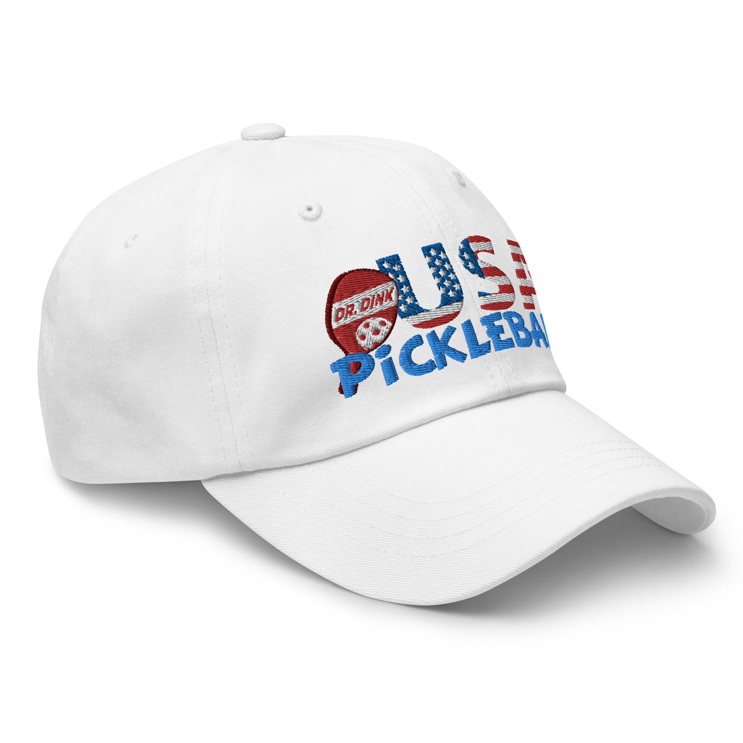 Dad Hat - "Pickleball USA" w/paddle - DocDink.com