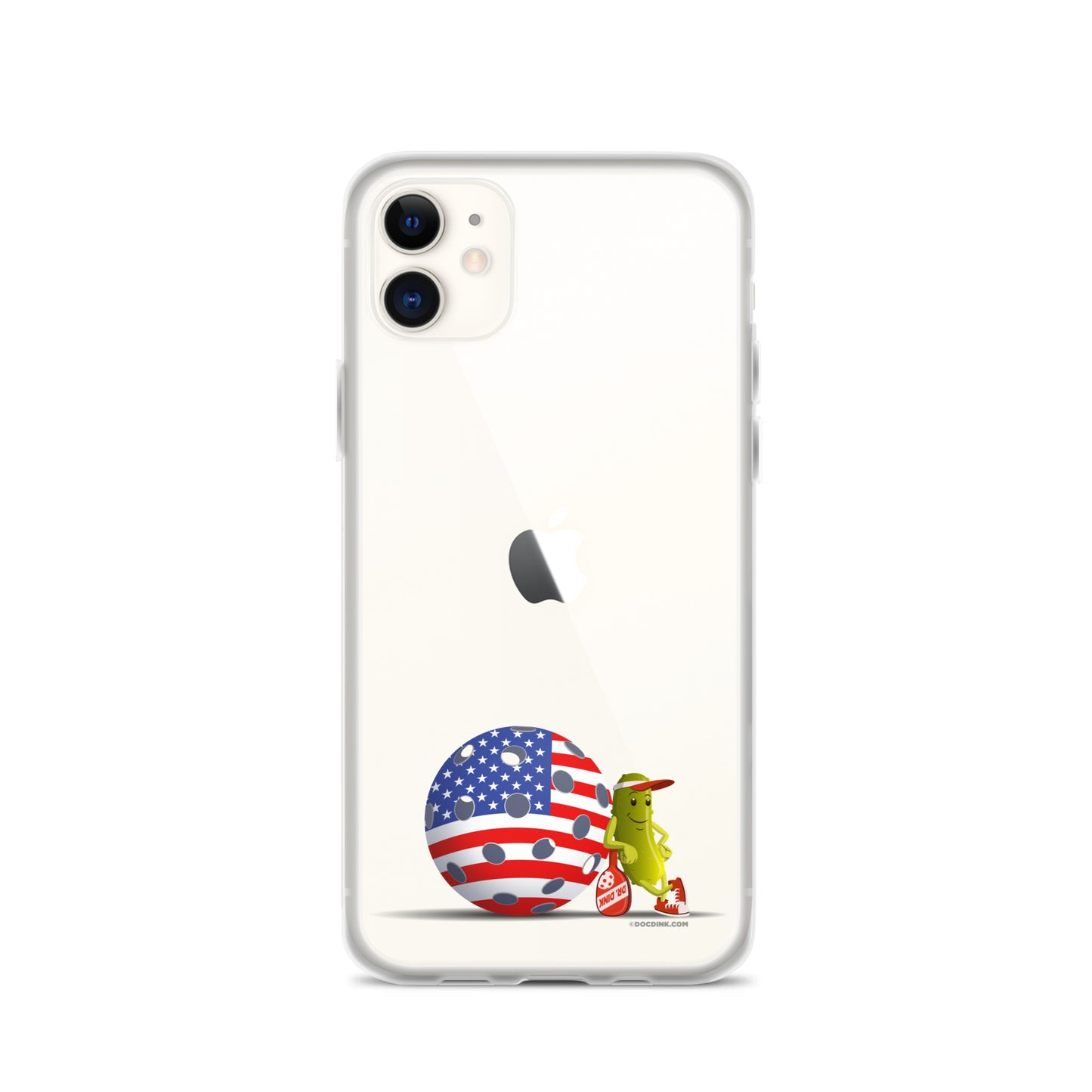 Pickleball iPhone® Case - Resting Pickleball USA - DocDink.com