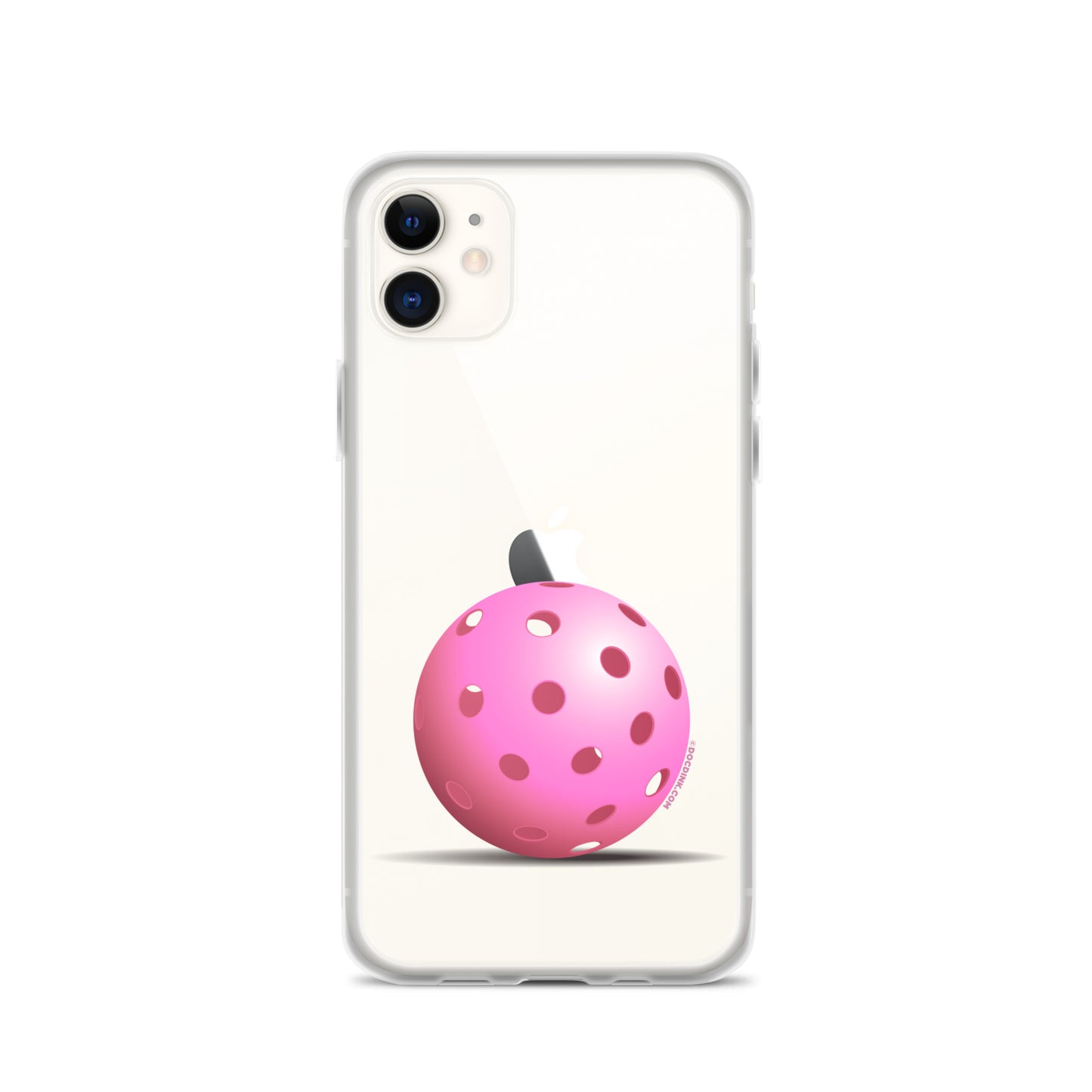 iPhone® Pickleball Case - Pink Pickleball - DocDink.com