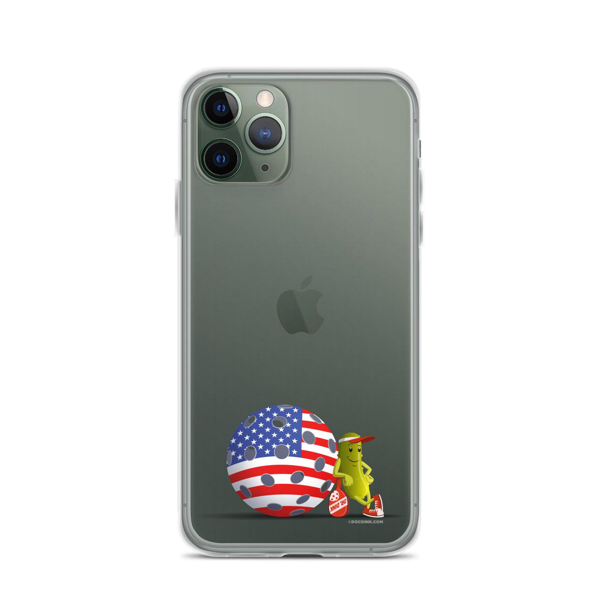 Pickleball iPhone® Case - Resting Pickleball USA - DocDink.com