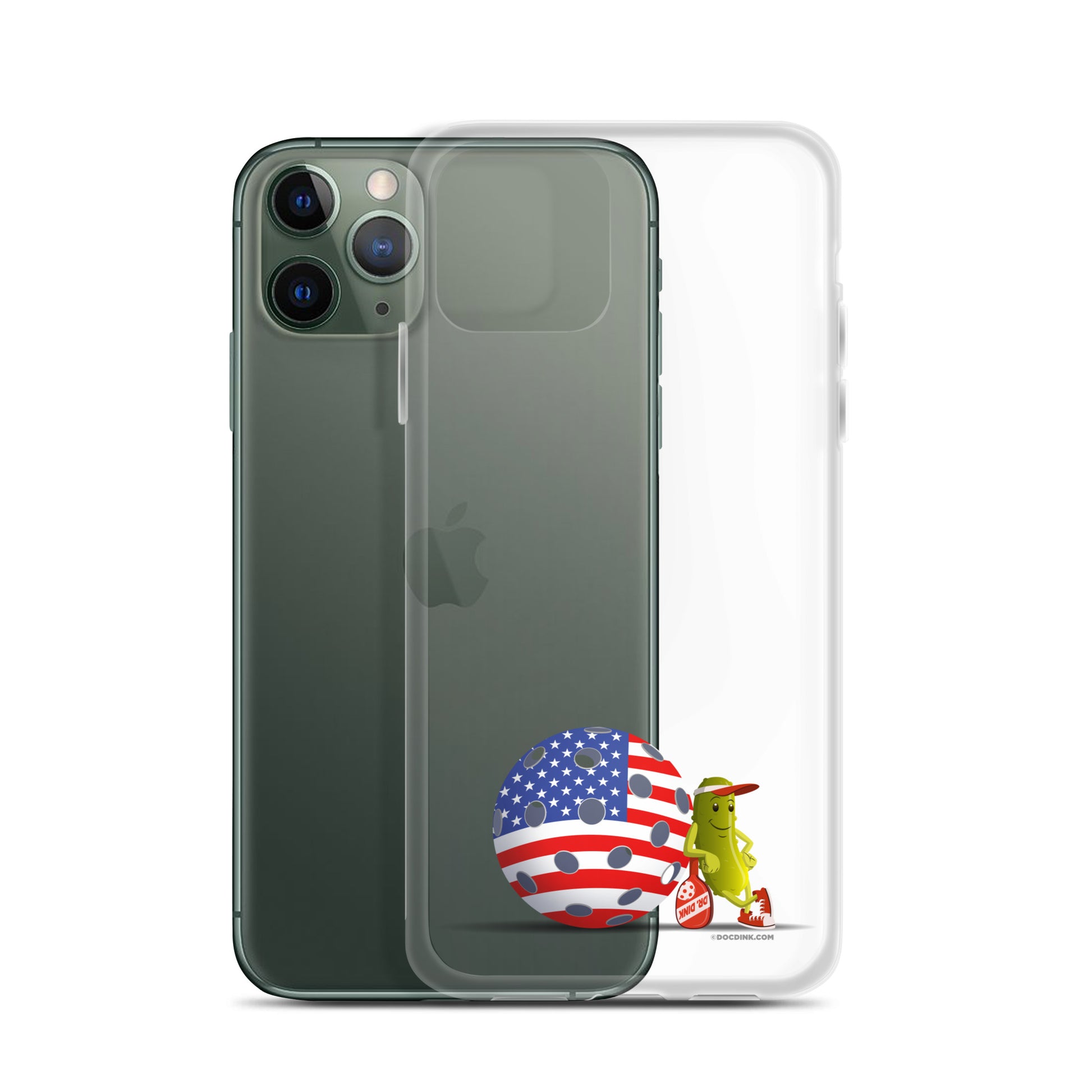 Pickleball iPhone® Case - Resting Pickleball USA - DocDink.com