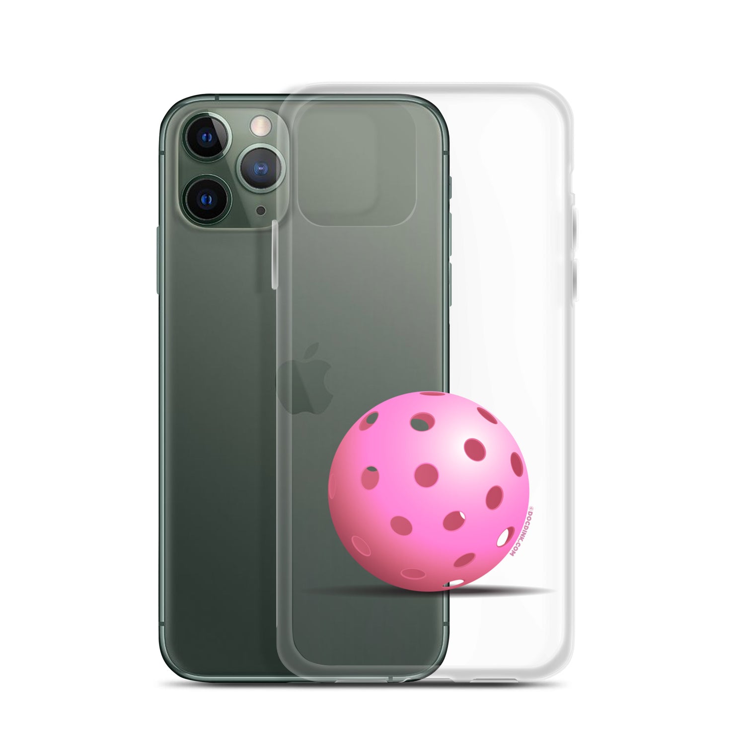 iPhone® Pickleball Case - Pink Pickleball - DocDink.com