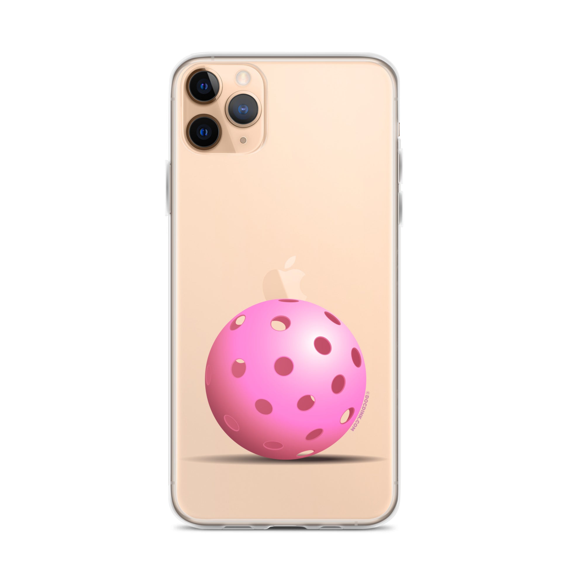 iPhone® Pickleball Case - Pink Pickleball - DocDink.com