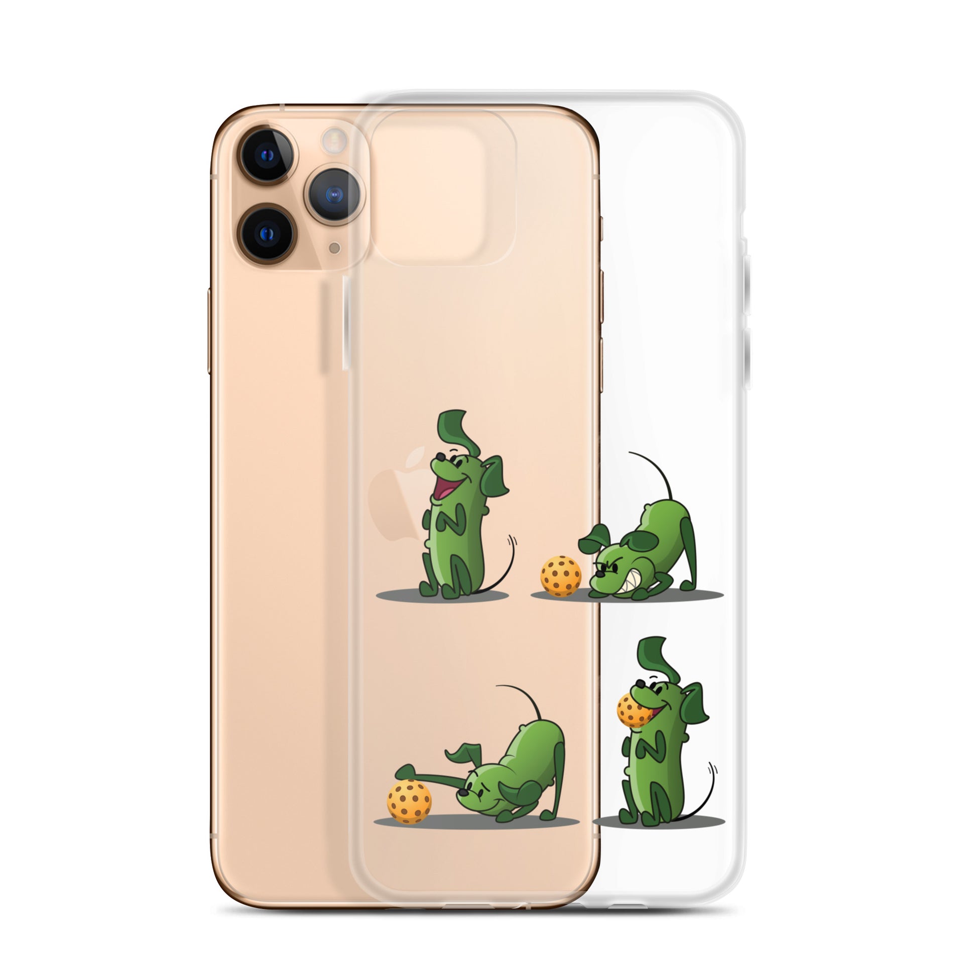 iPhone® Pickleball Case - Pickles "Let's Play" - DocDink.com