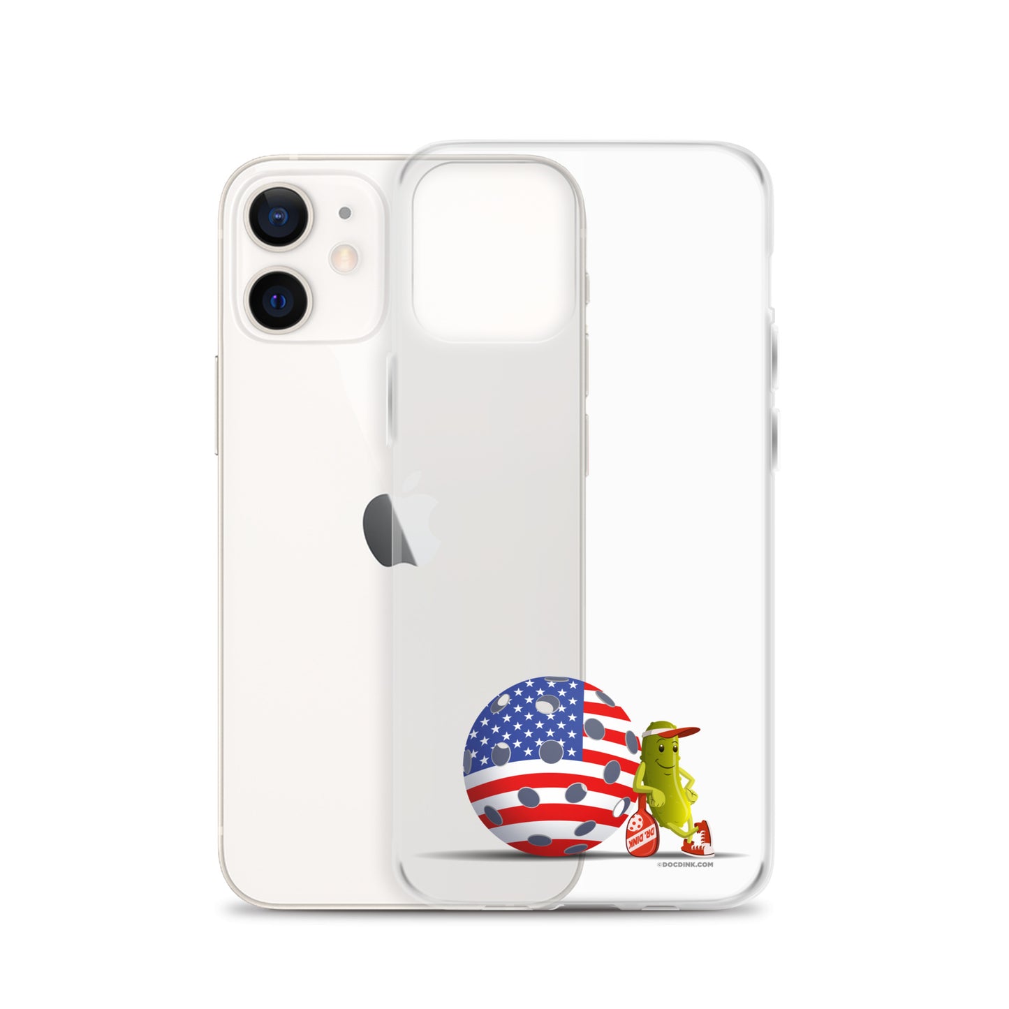 Pickleball iPhone® Case - Resting Pickleball USA - DocDink.com