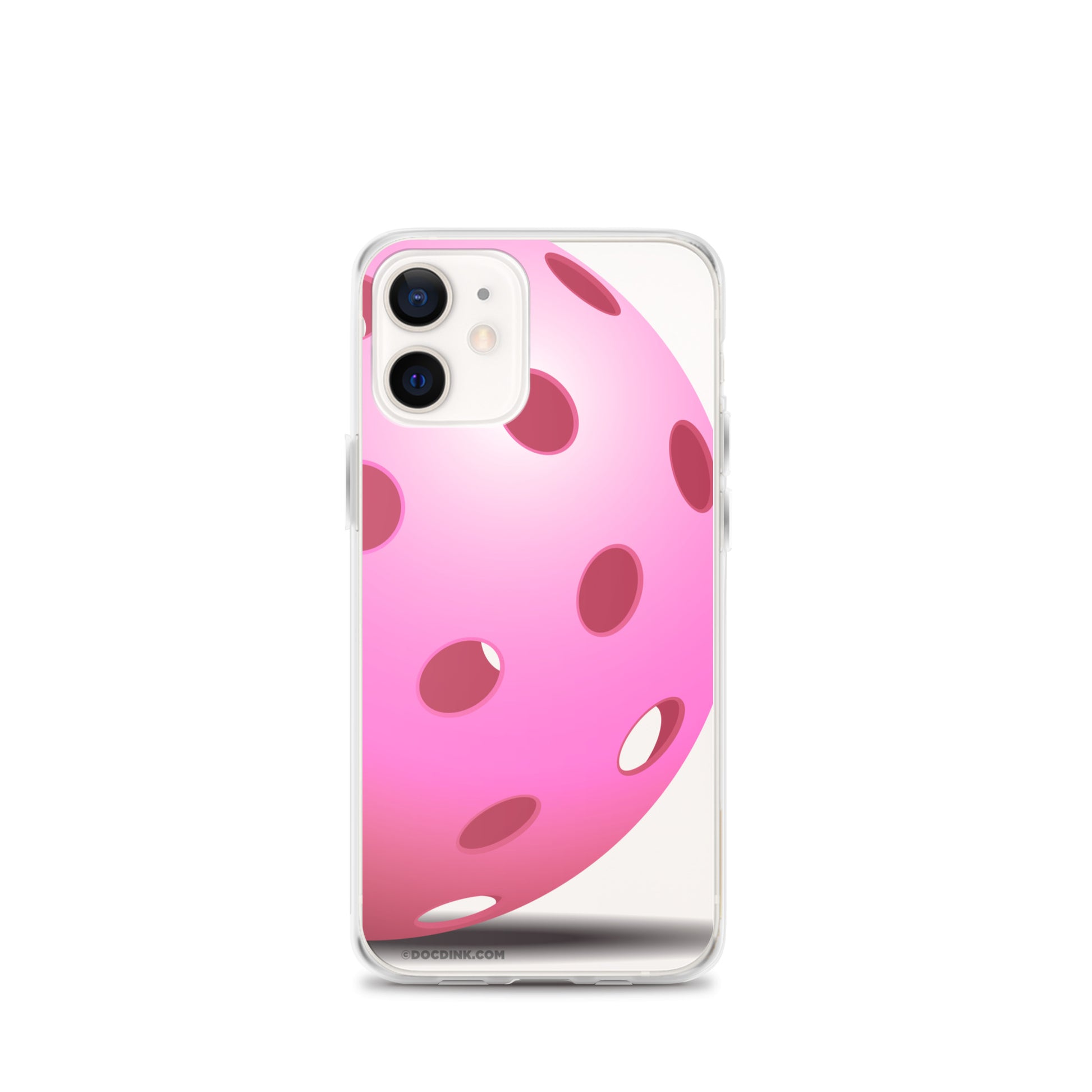 iPhone® Pickleball Case - Big Pink Pickleball - DocDink.com