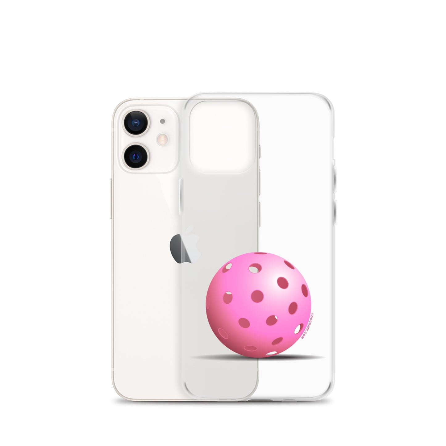 iPhone® Pickleball Case - Pink Pickleball - DocDink.com