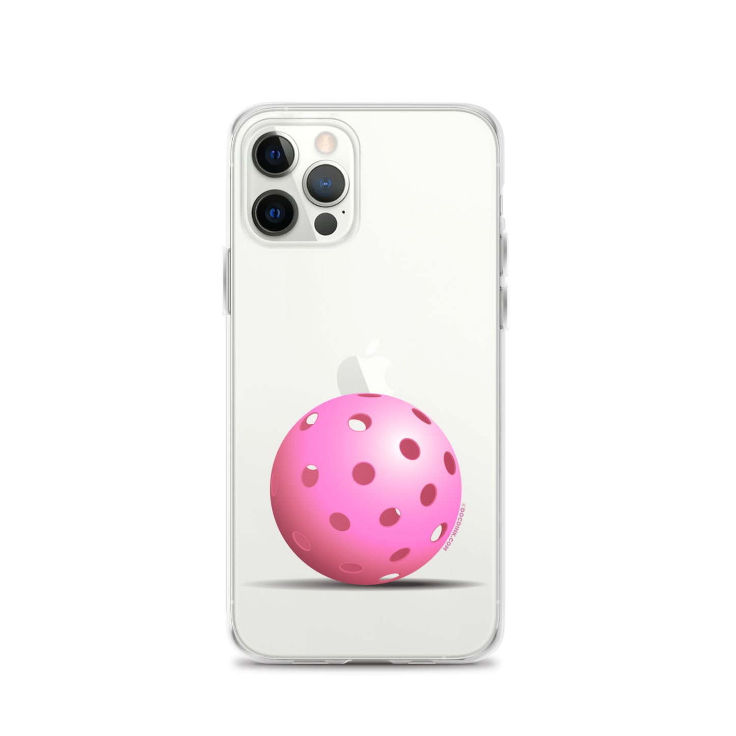 iPhone® Pickleball Case - Pink Pickleball - DocDink.com