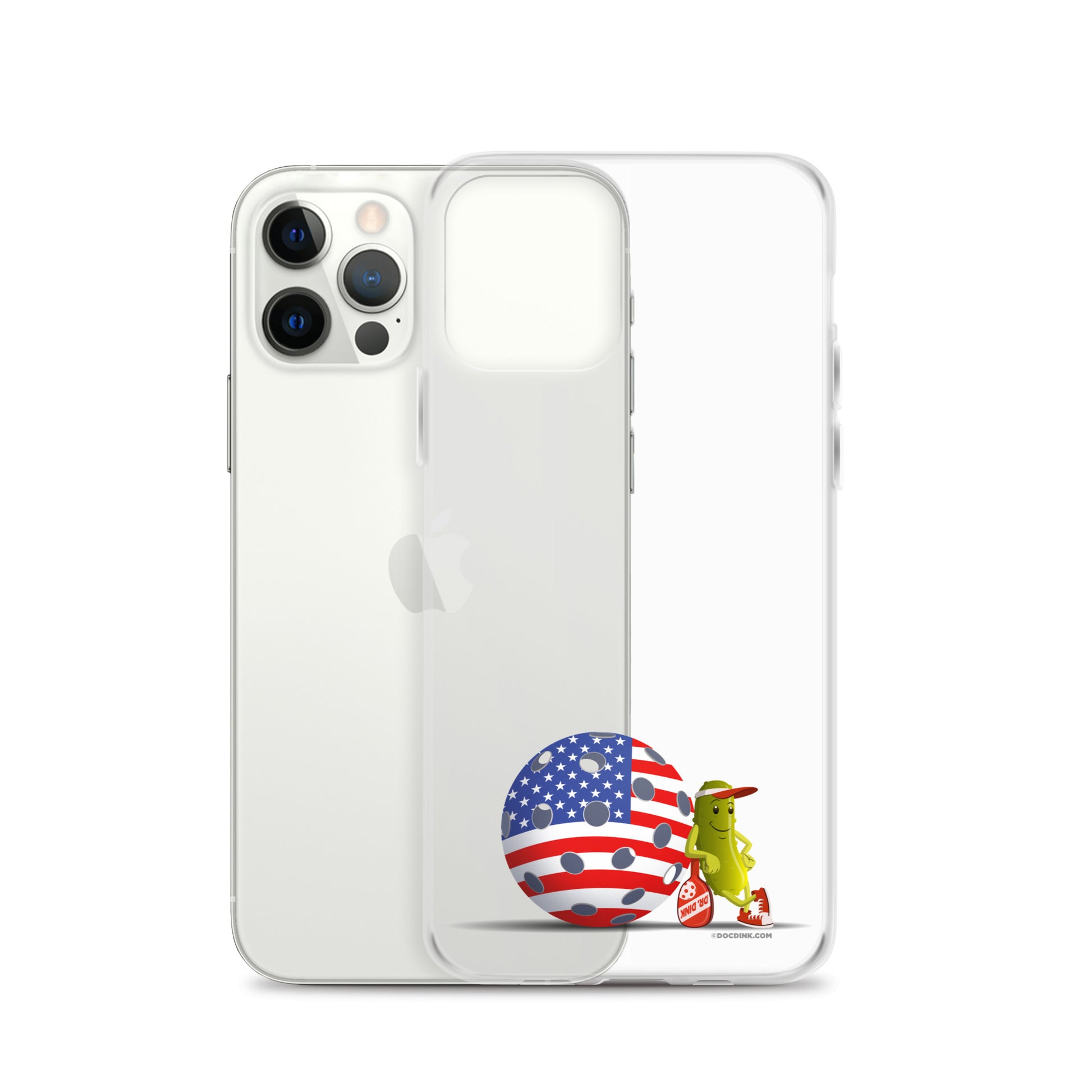 Pickleball iPhone® Case - Resting Pickleball USA - DocDink.com