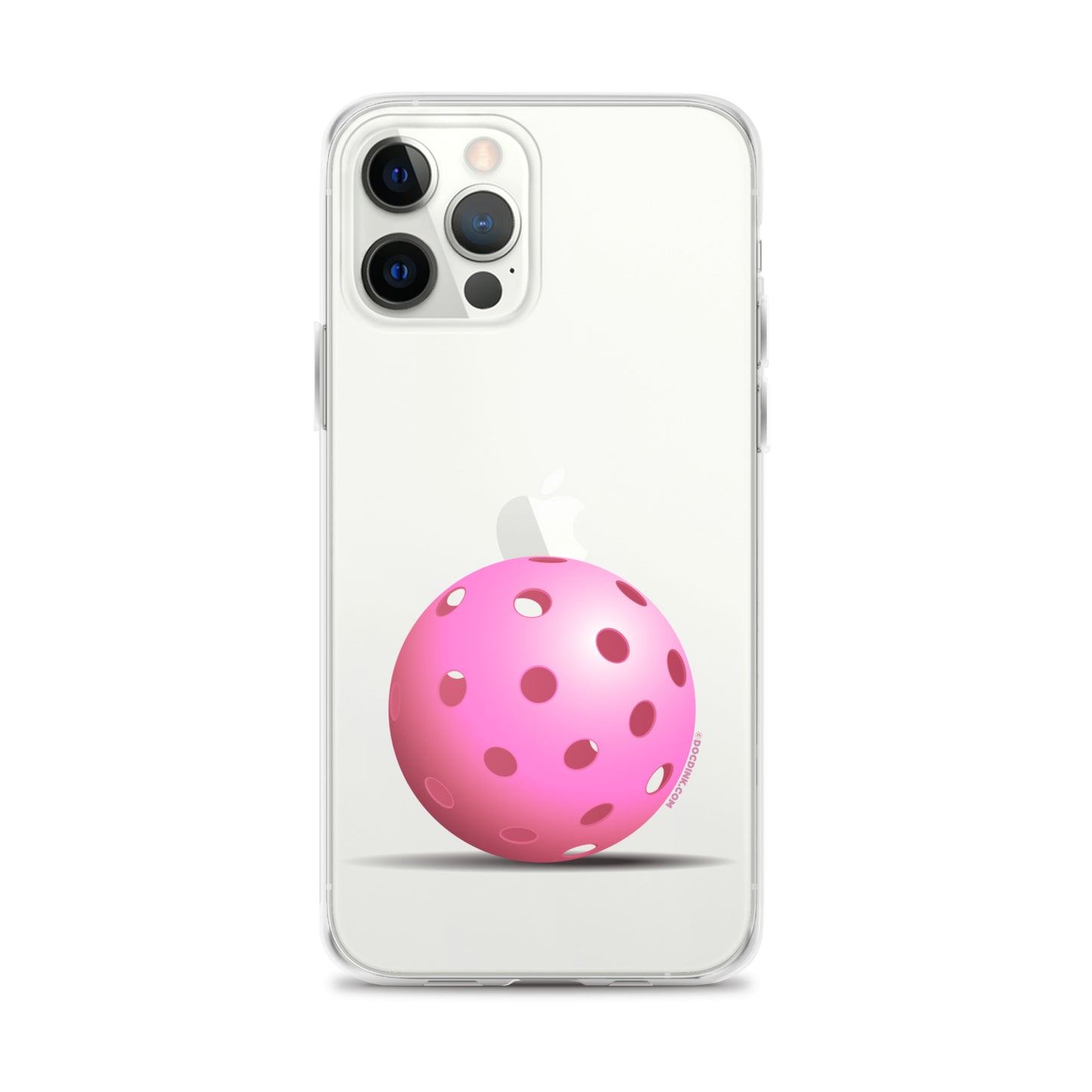 iPhone® Pickleball Case - Pink Pickleball - DocDink.com