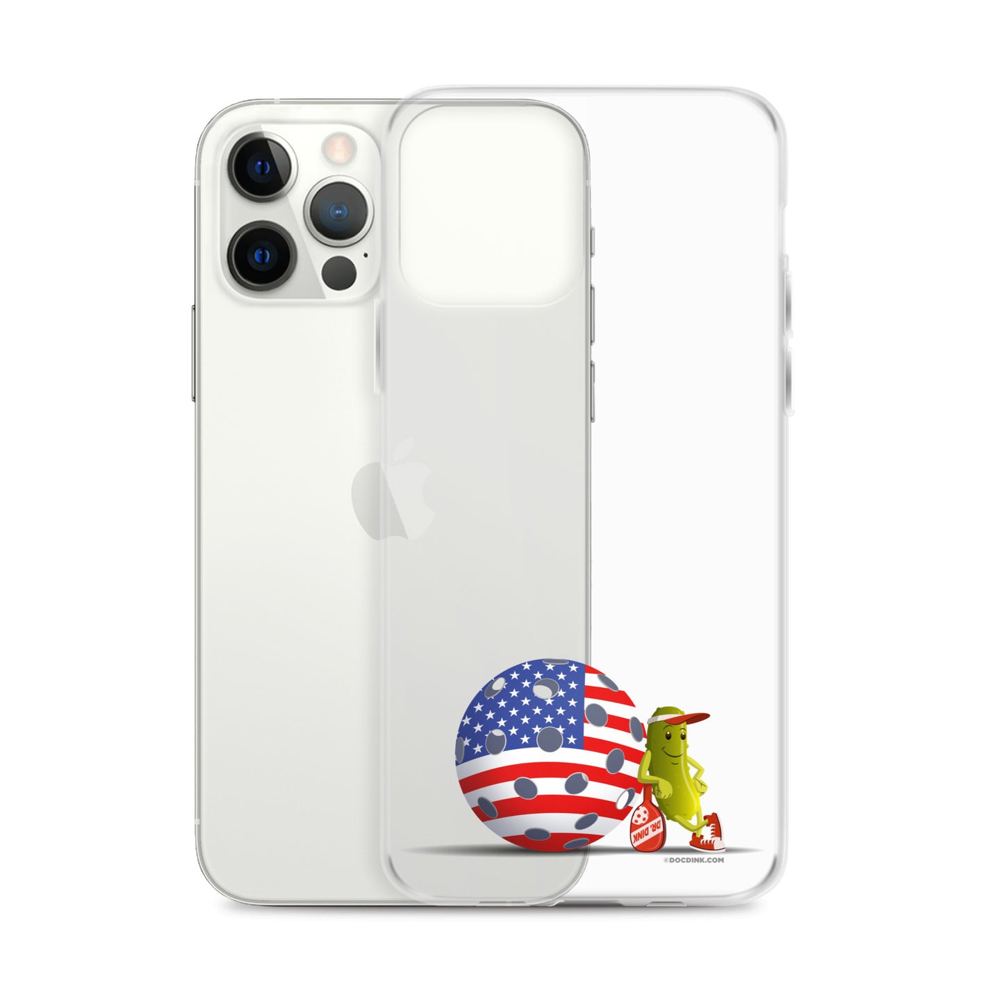 Pickleball iPhone® Case - Resting Pickleball USA - DocDink.com