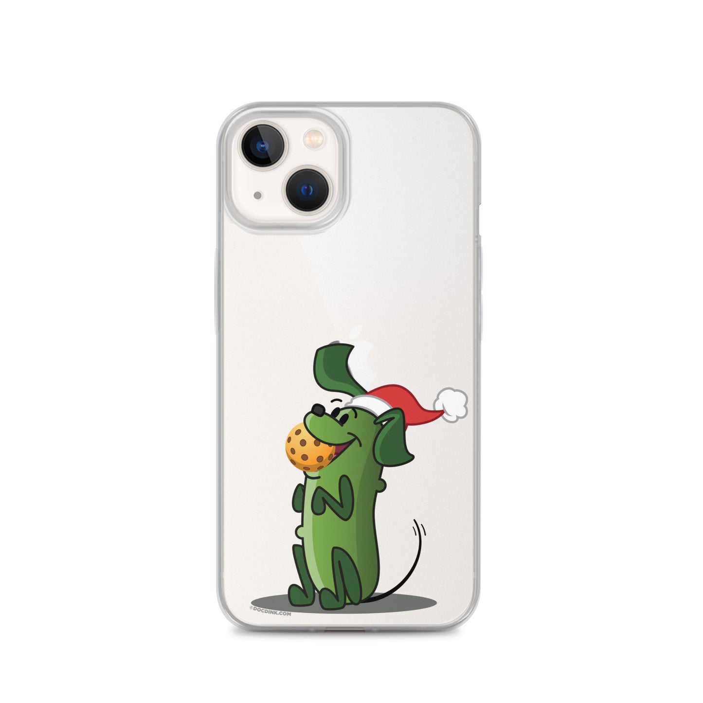 iPhone® Pickleball Case - Pickles "Let's Play Now!" - Christmas - DocDink.com