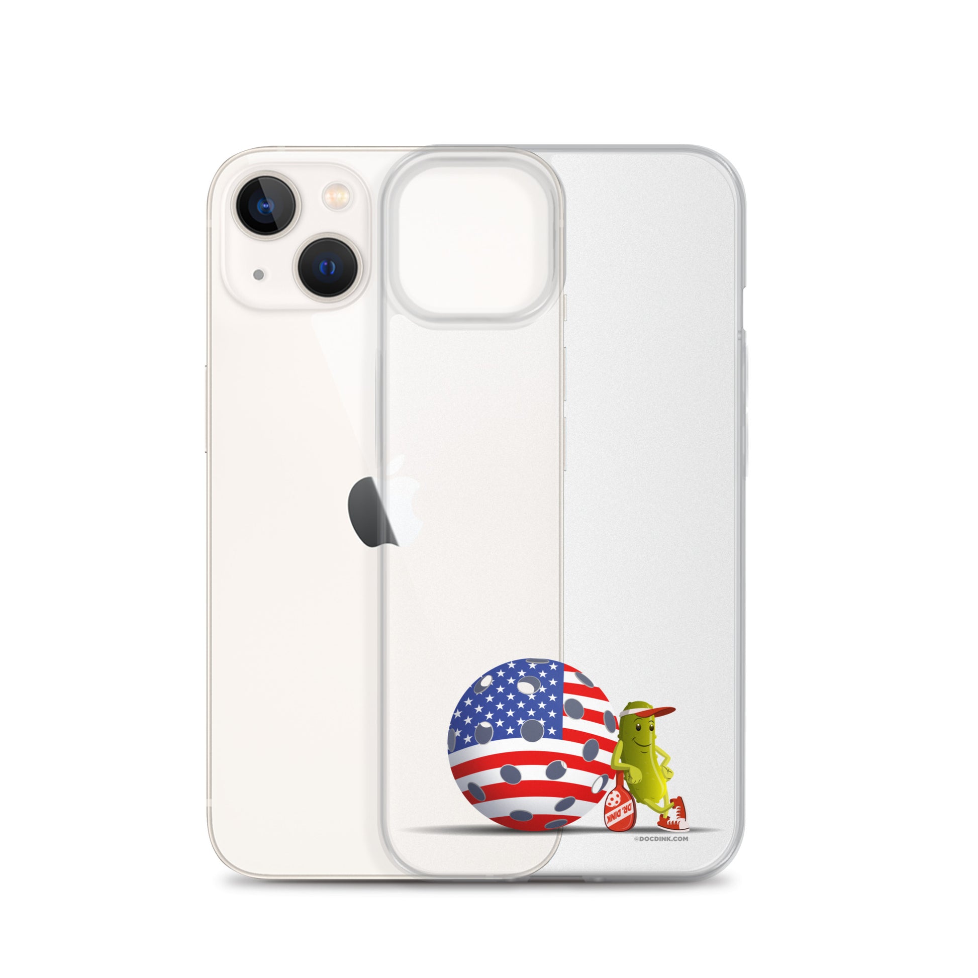 Pickleball iPhone® Case - Resting Pickleball USA - DocDink.com