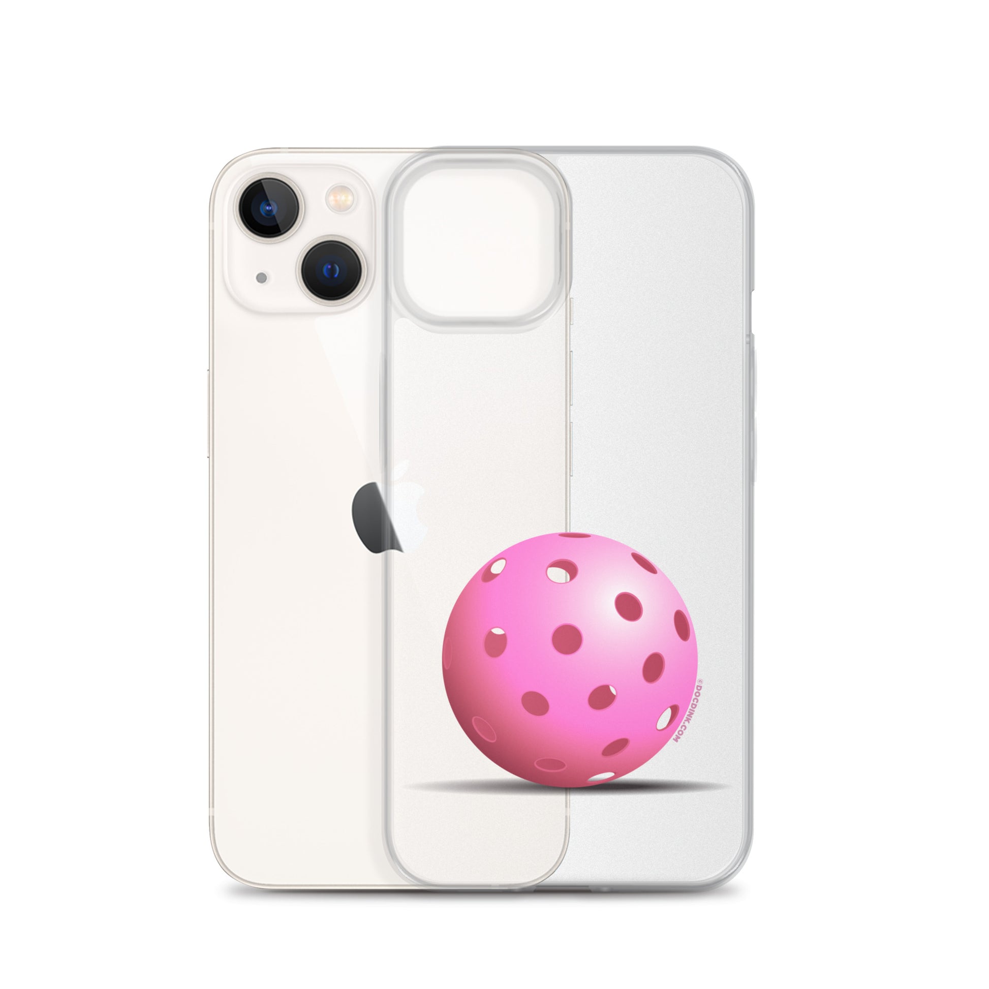 iPhone® Pickleball Case - Pink Pickleball - DocDink.com