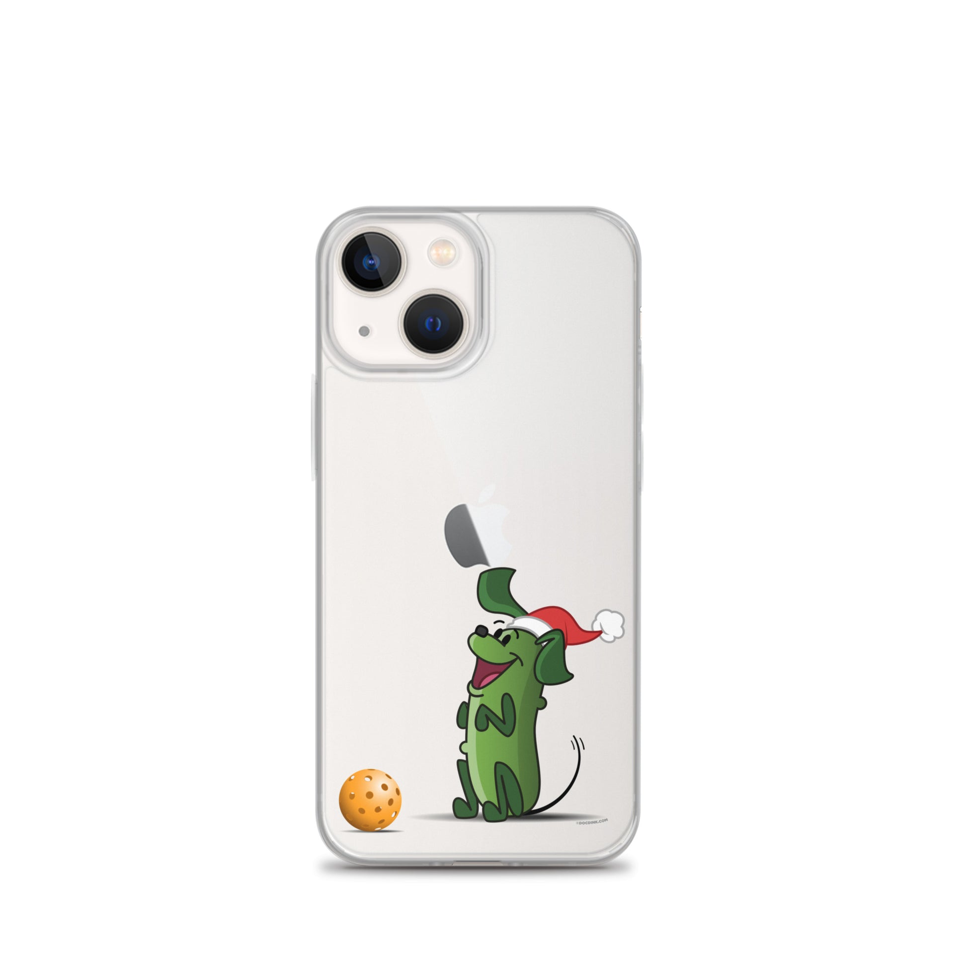 iPhone® Pickleball Case - Pickles "Wanna Play?" - Christmas - DocDink.com